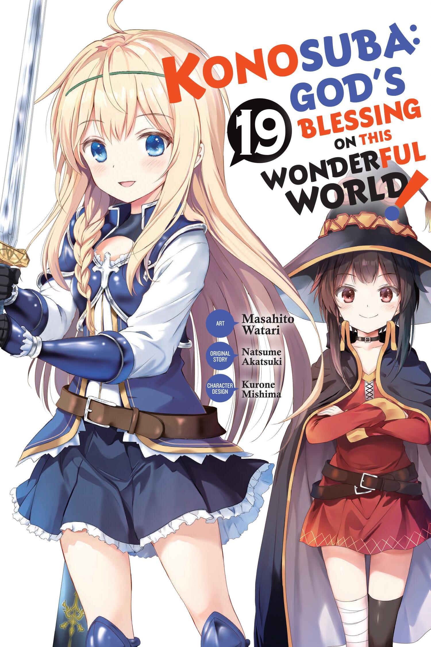 Vorderes Coverbild Konosuba: God's Blessing on This Wonderful World!, Vol. 19 (Manga)