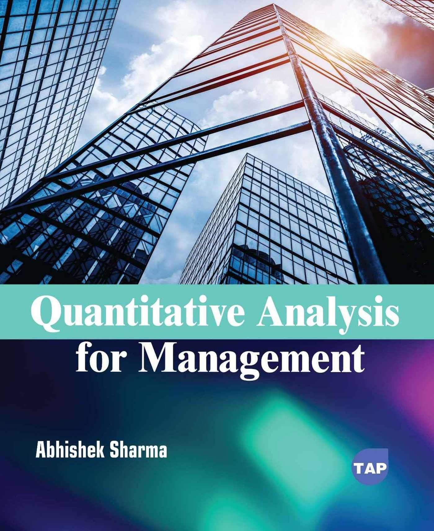 Vorderes Coverbild Quantitative Analysis for Management
