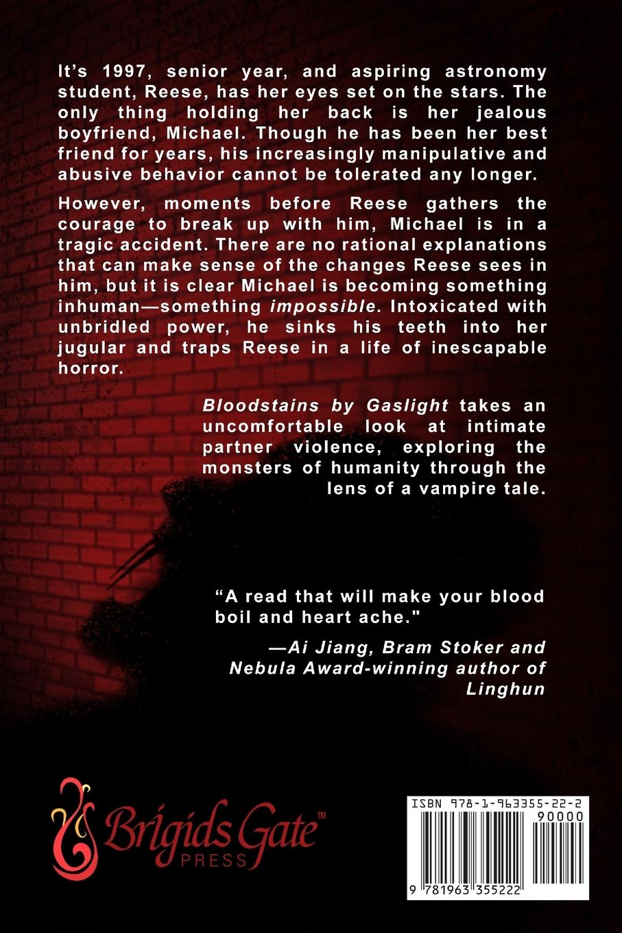 Rückseitencover Bloodstains by Gaslight