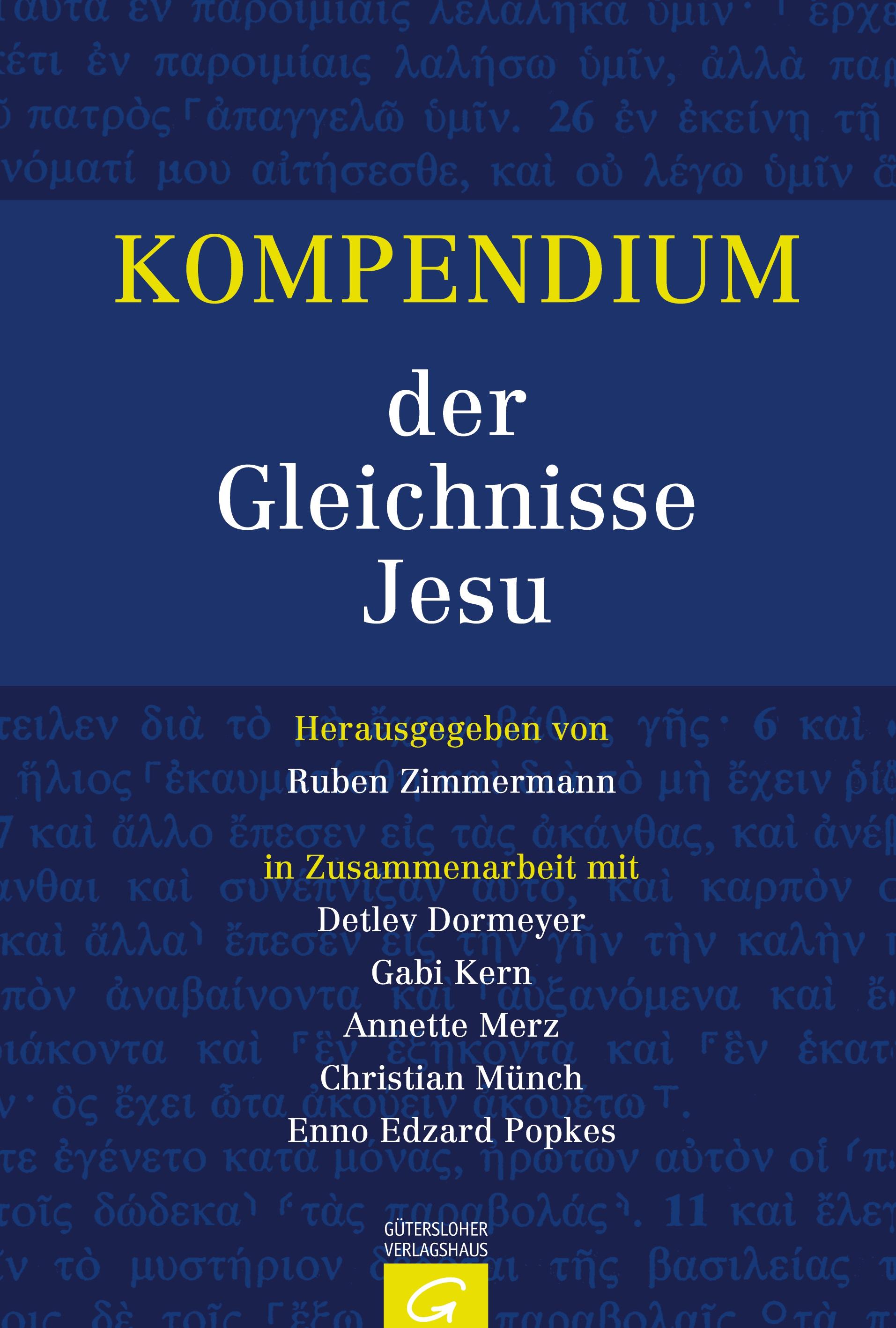 Vorderes Coverbild Kompendium der Gleichnisse Jesu