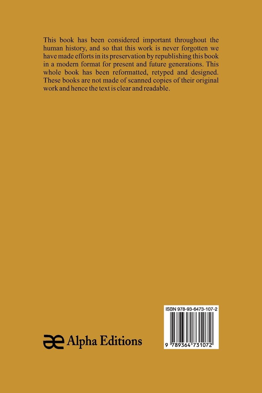 Rückseitencover A Supplementary Chapter to the Bible in Spain