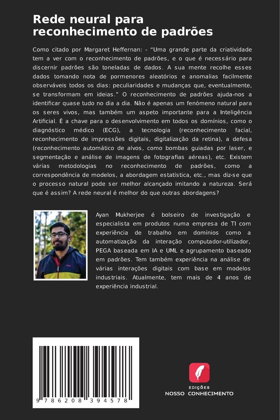 Rückseitencover Rede neural para reconhecimento de padrões