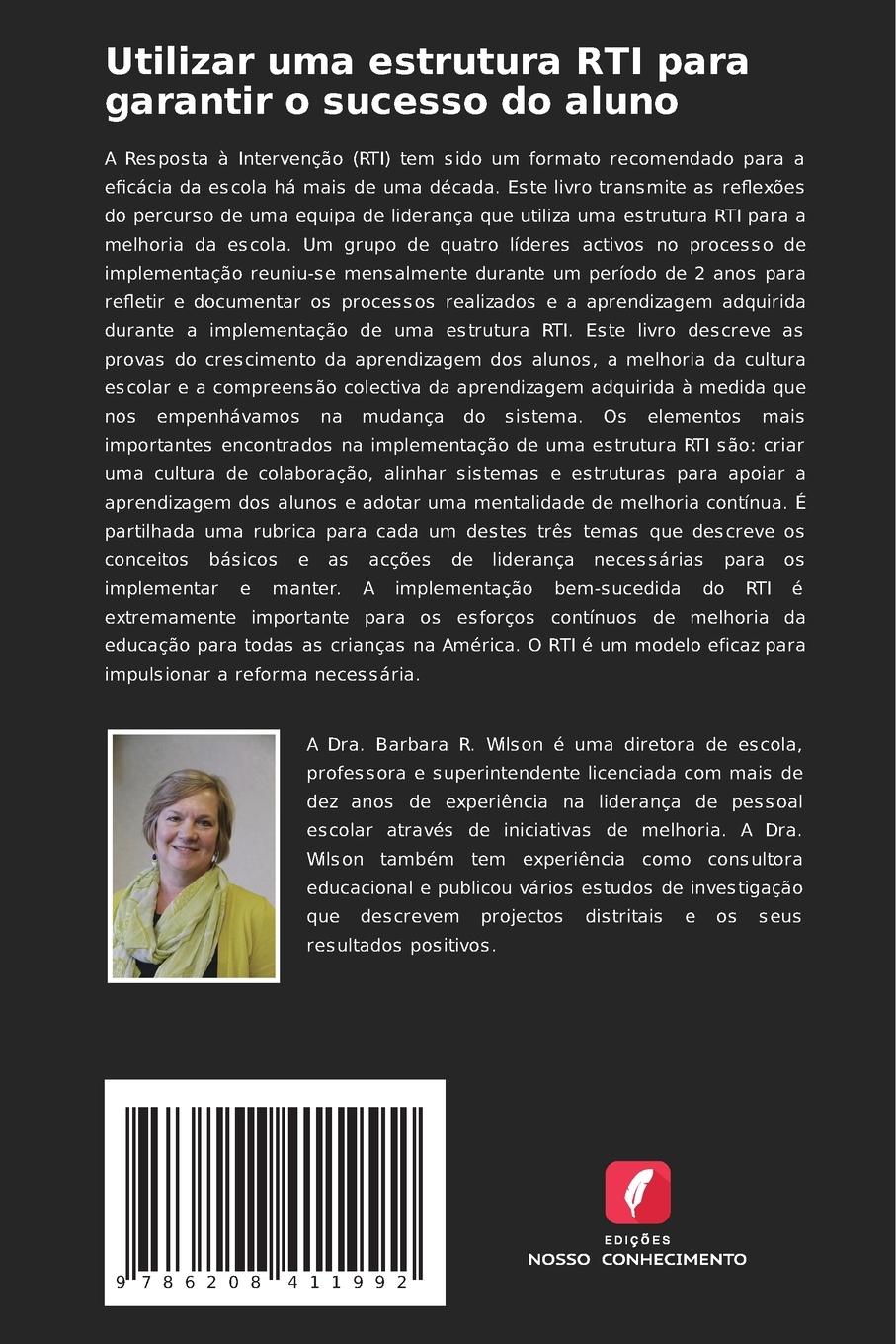 Rückseitencover Utilizar uma estrutura RTI para garantir o sucesso do aluno