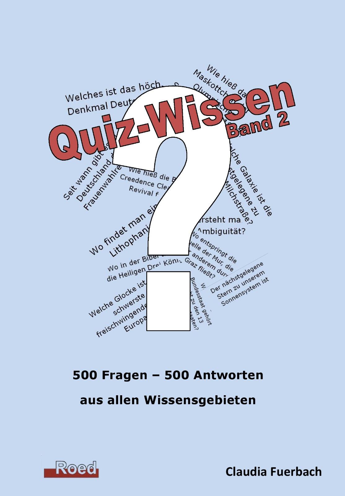 Vorderes Coverbild Quiz-Wissen - Band 2
