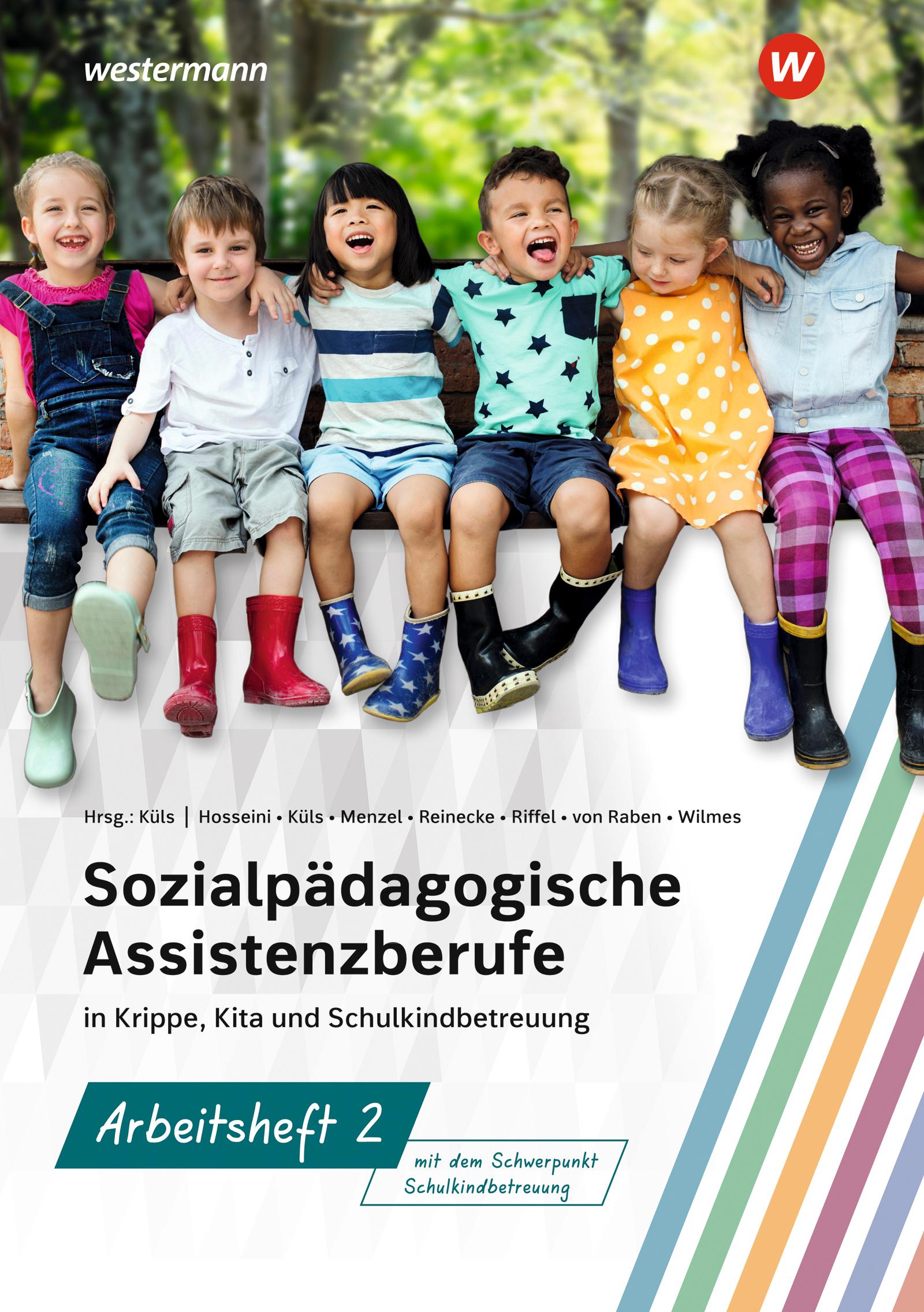 Vorderes Coverbild Sozialpädagogische Assistenzberufe in Krippe, Kita und Schulkindbetreuung. Arbeitsheft 2