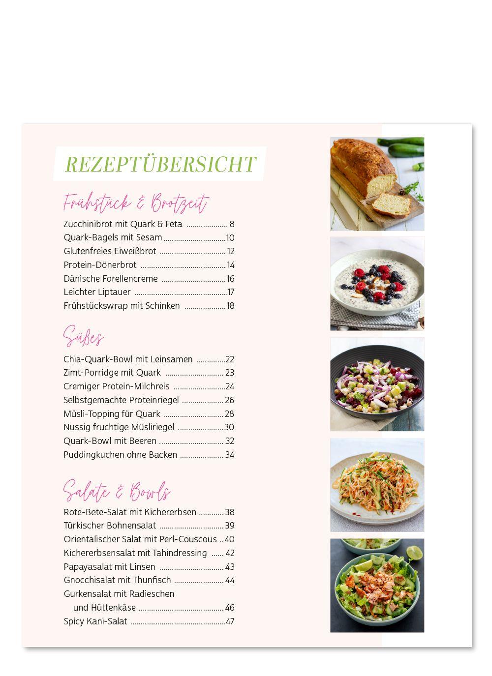Beispielinhalt (Bild) Feel Good Rezepte