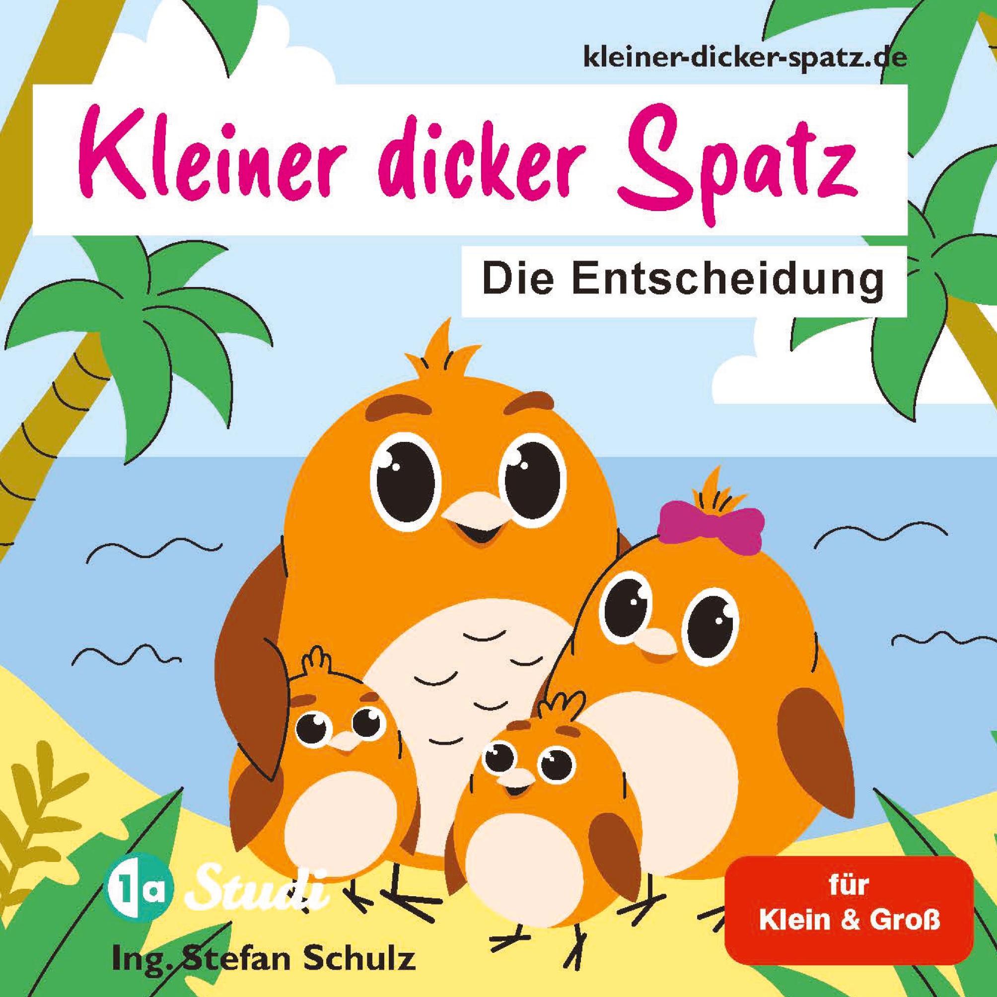 Vorderes Coverbild Der kleine dicke Spatz