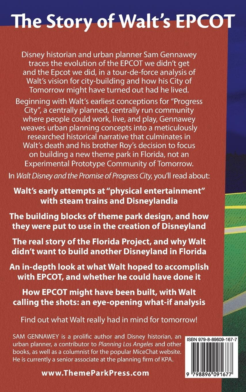 Rückseitencover Walt Disney and the Promise of Progress City