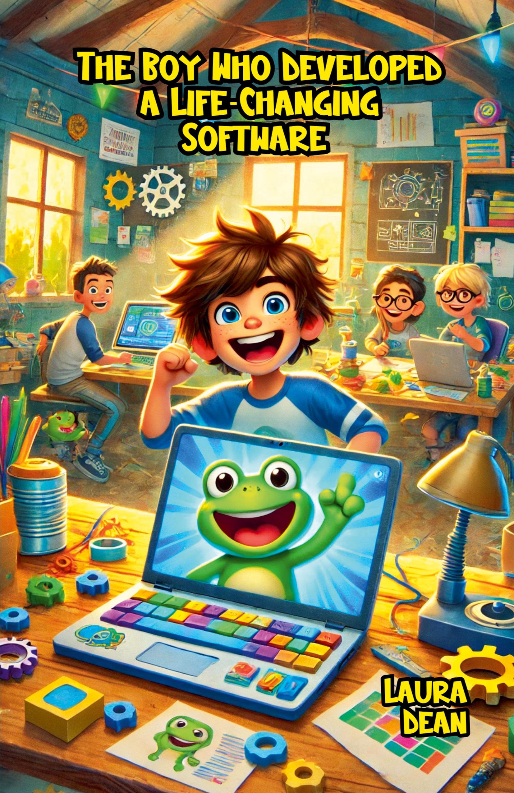 Vorderes Coverbild The Boy Who Developed a Life-Changing Software