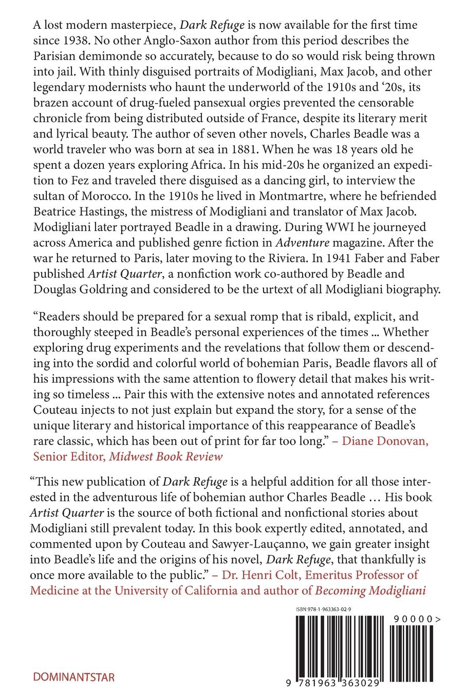 Rückseitencover Dark Refuge