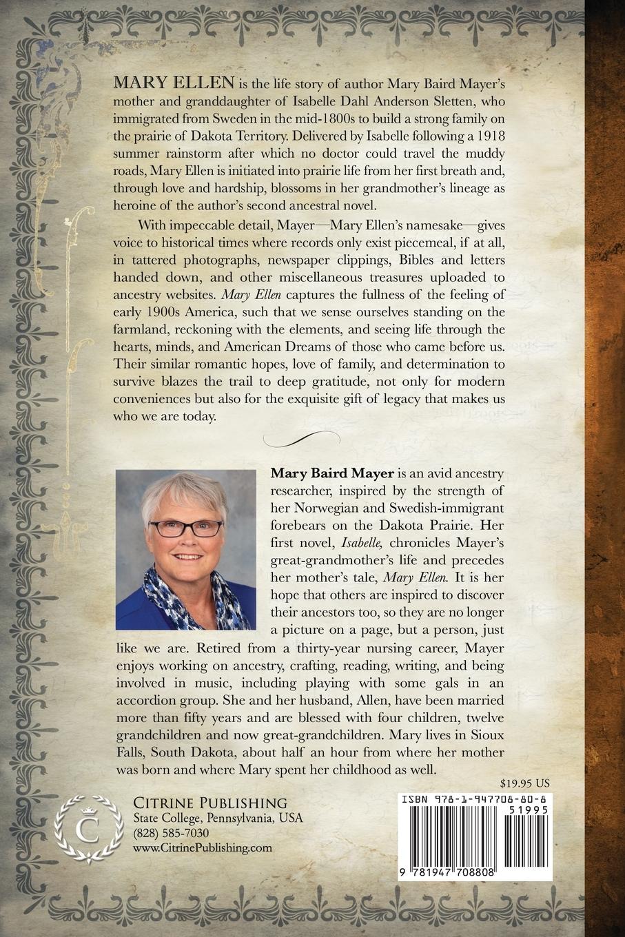 Rückseitencover Mary Ellen