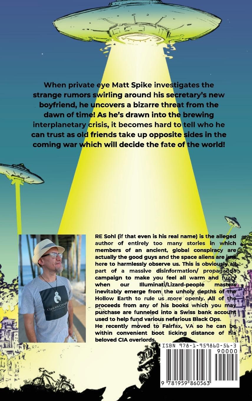 Rückseitencover Matt Spike Against The Amazon Saucer Women From Venus