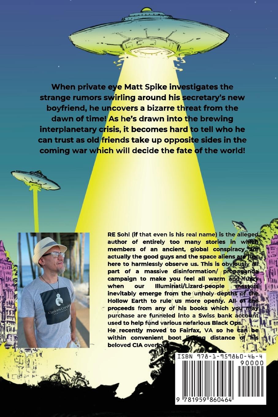 Rückseitencover Matt Spike Against The Amazon Saucer Women From Venus