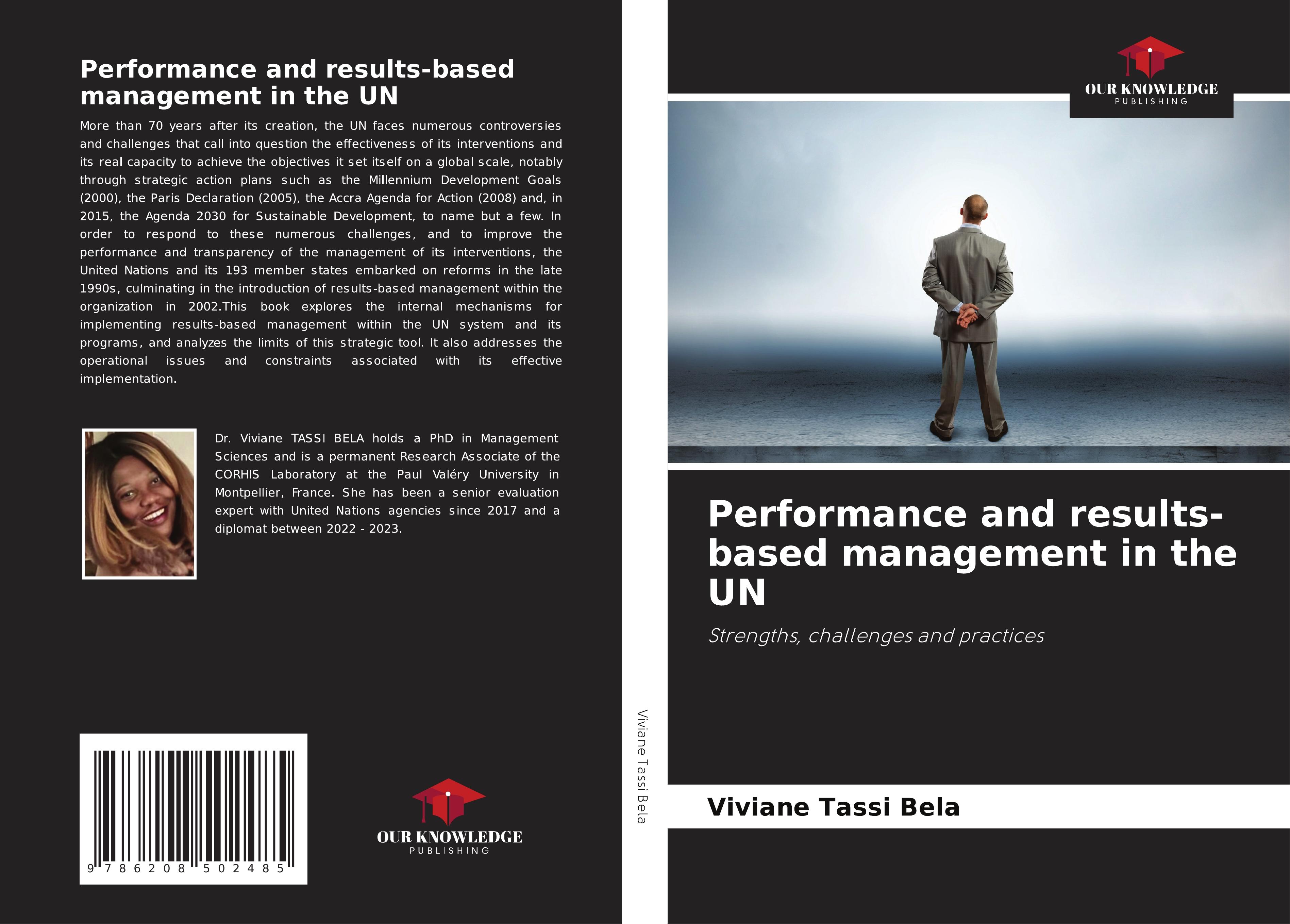 Vorderes Coverbild Performance and results-based management in the UN