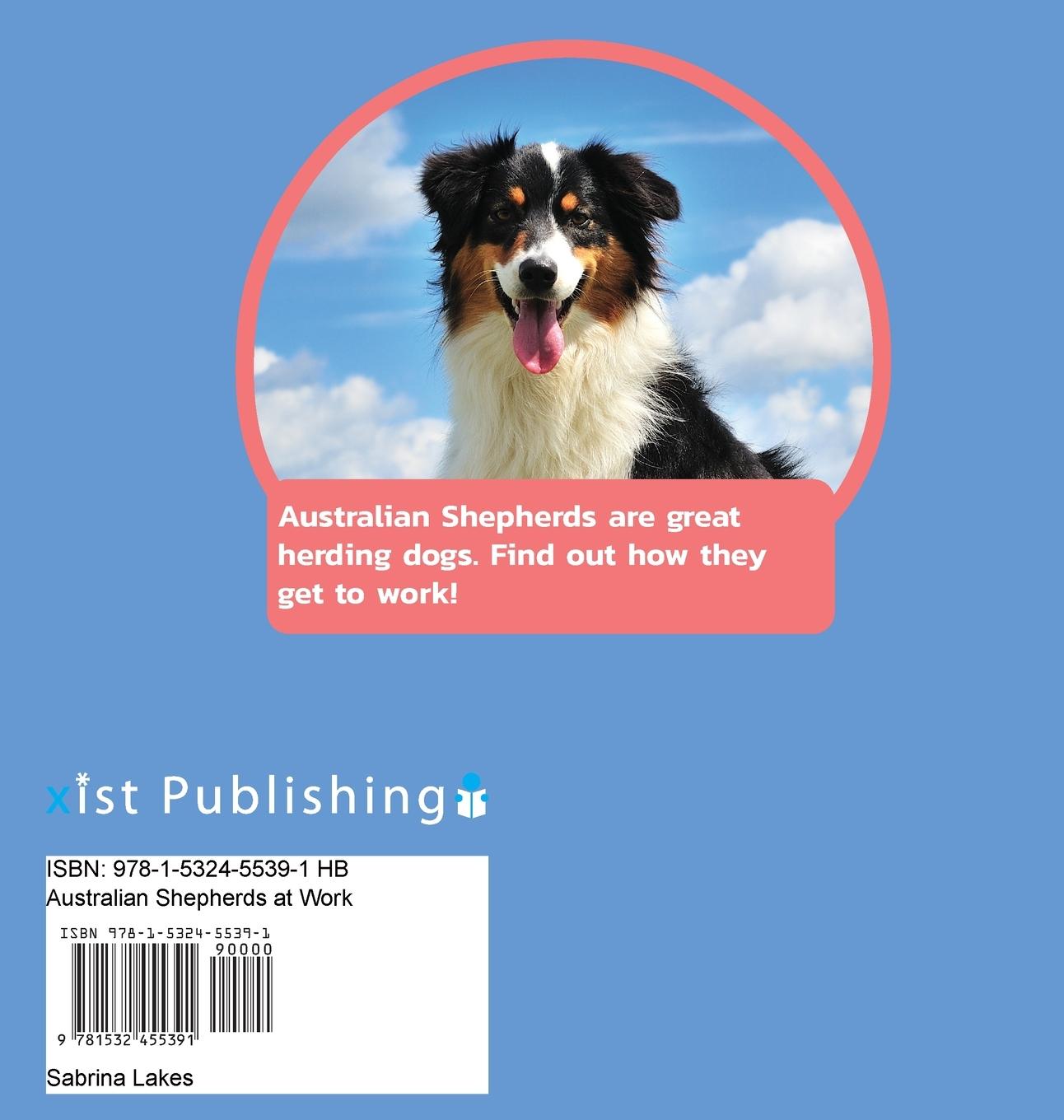Rückseitencover Australian Shepherds at Work