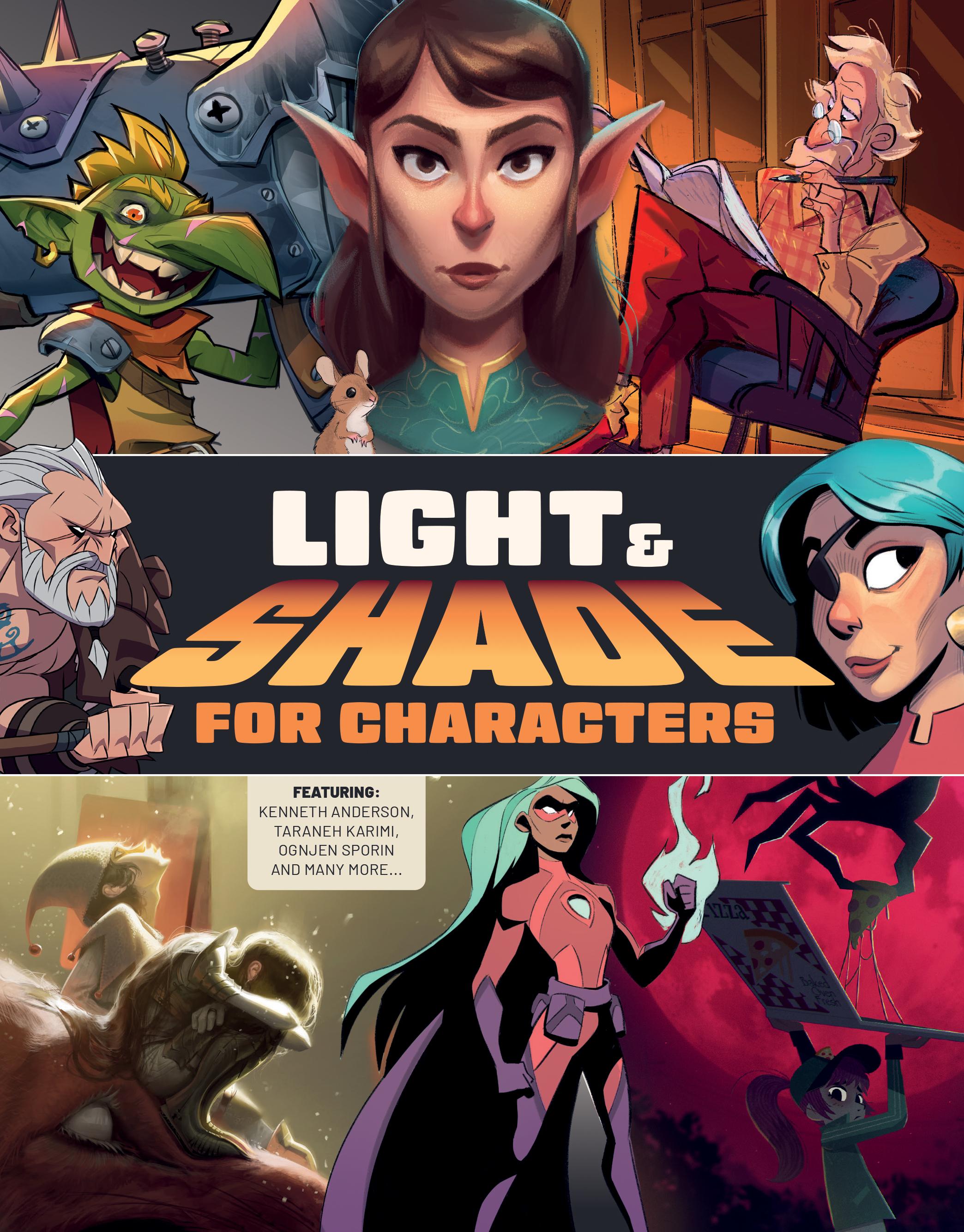 Vorderes Coverbild Light & Shade for Characters