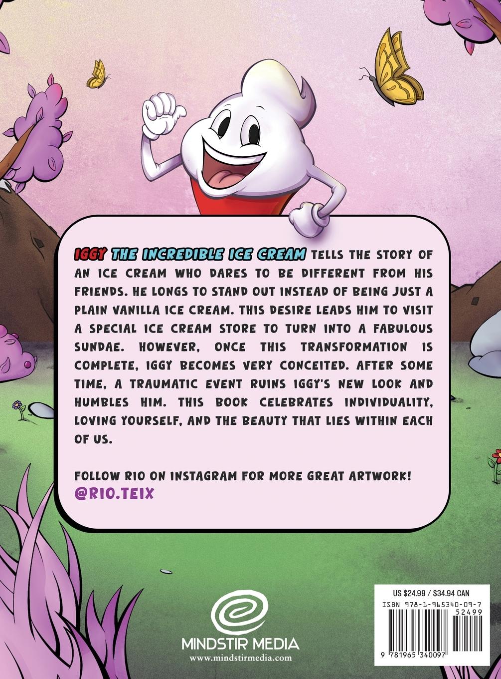 Rückseitencover Iggy The Incredible Ice Cream