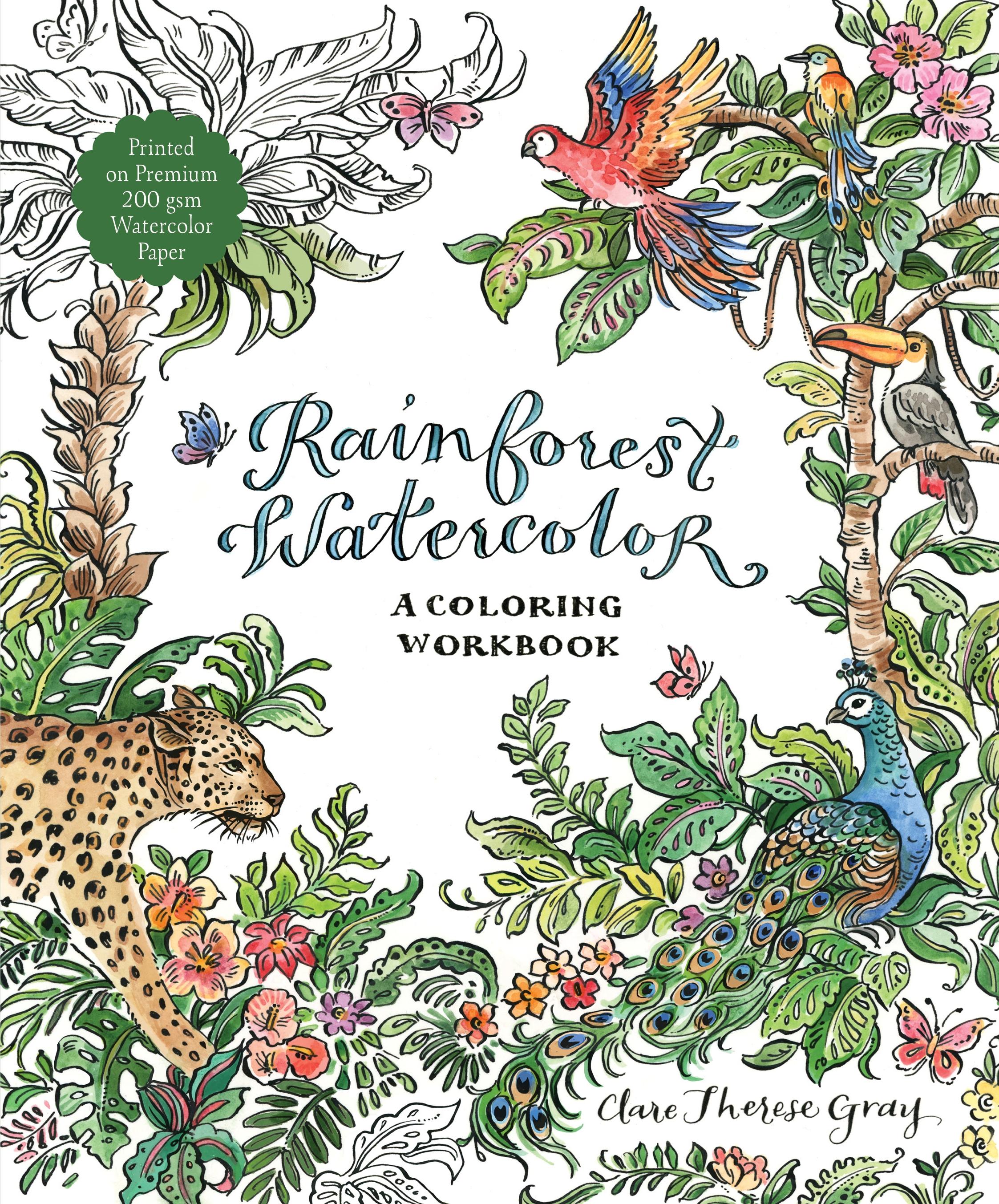 Vorderes Coverbild Rainforest Watercolor