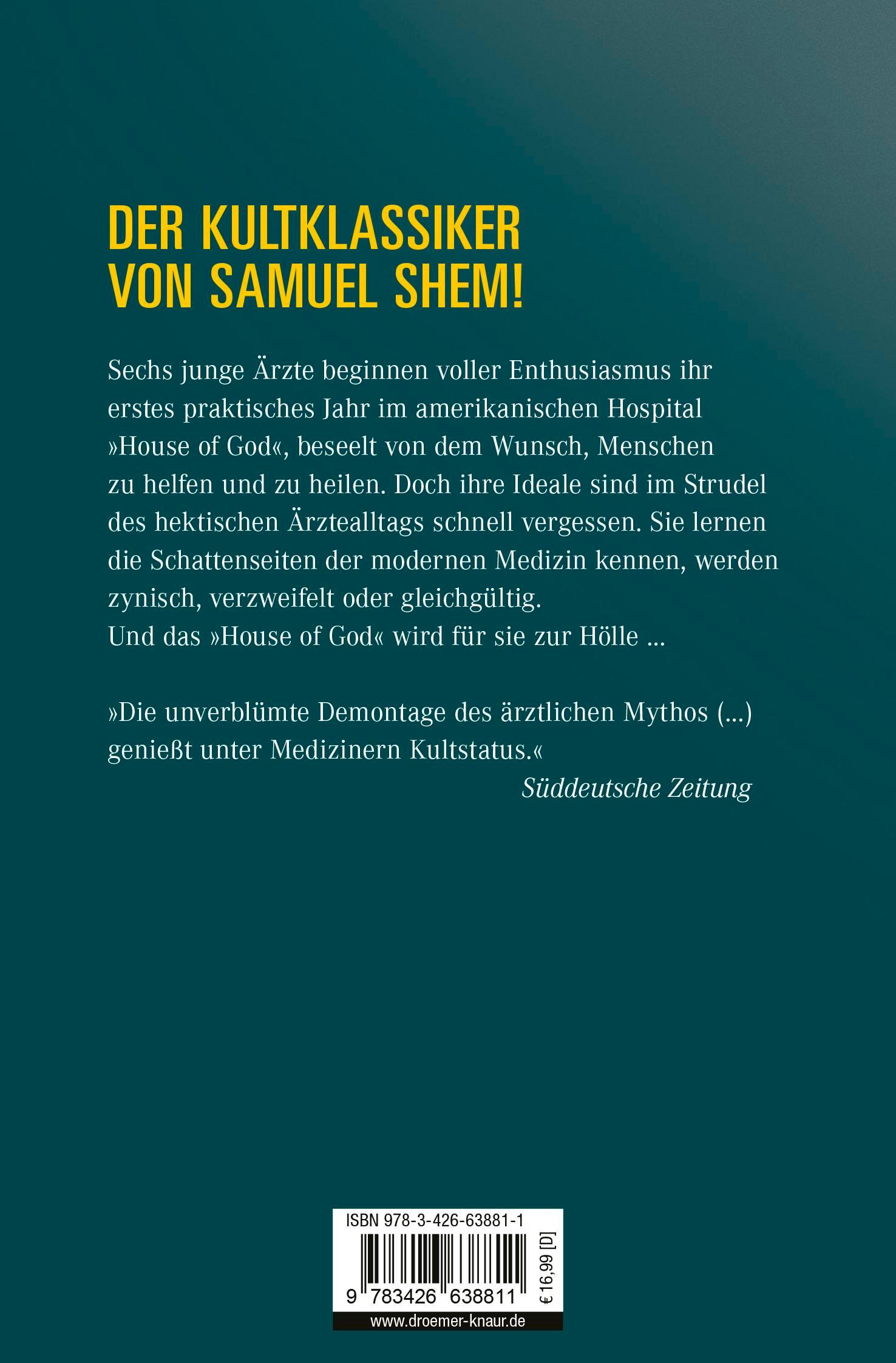 Rückseitencover House of God