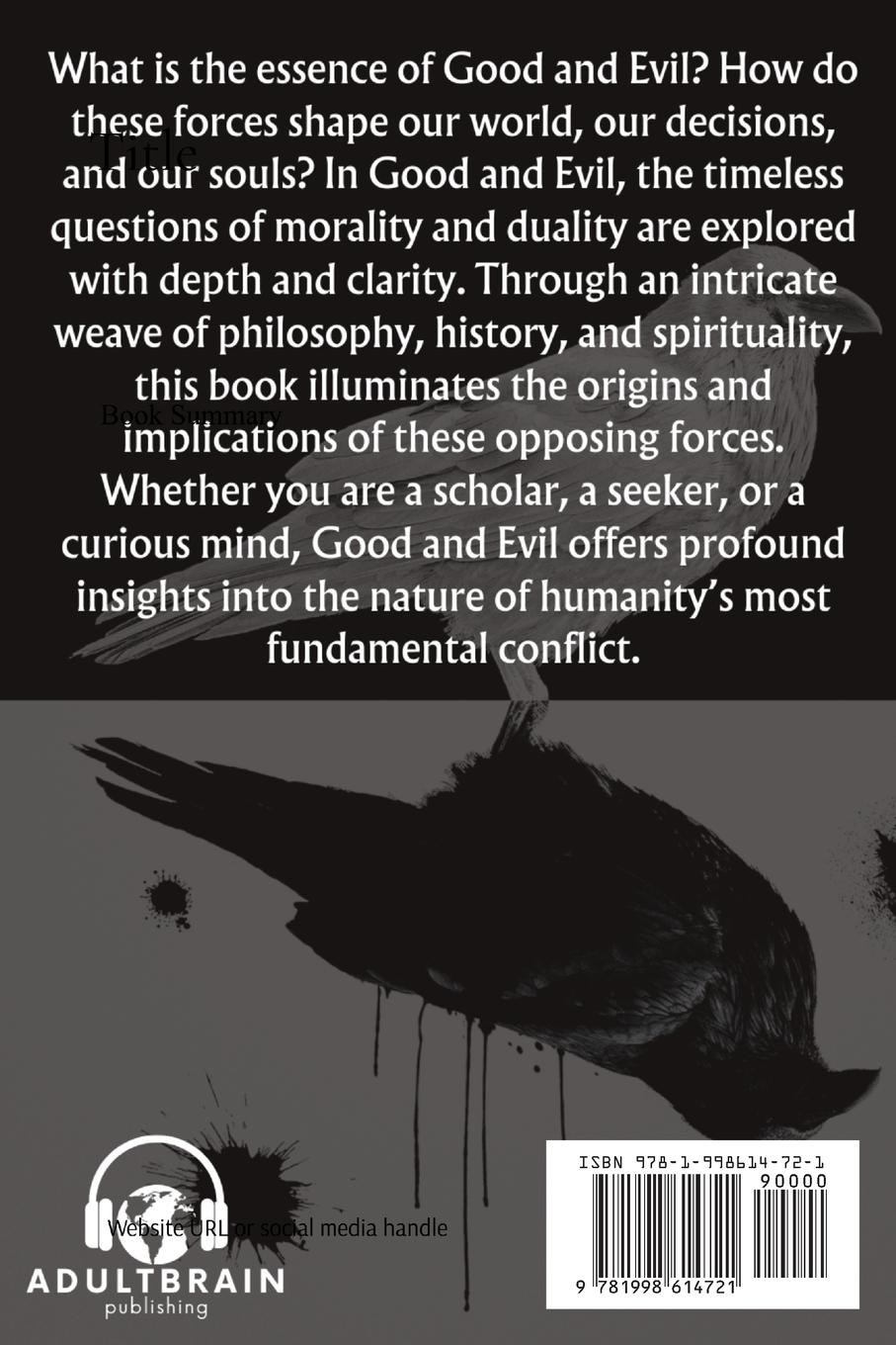 Rückseitencover Beyond Good and Evil