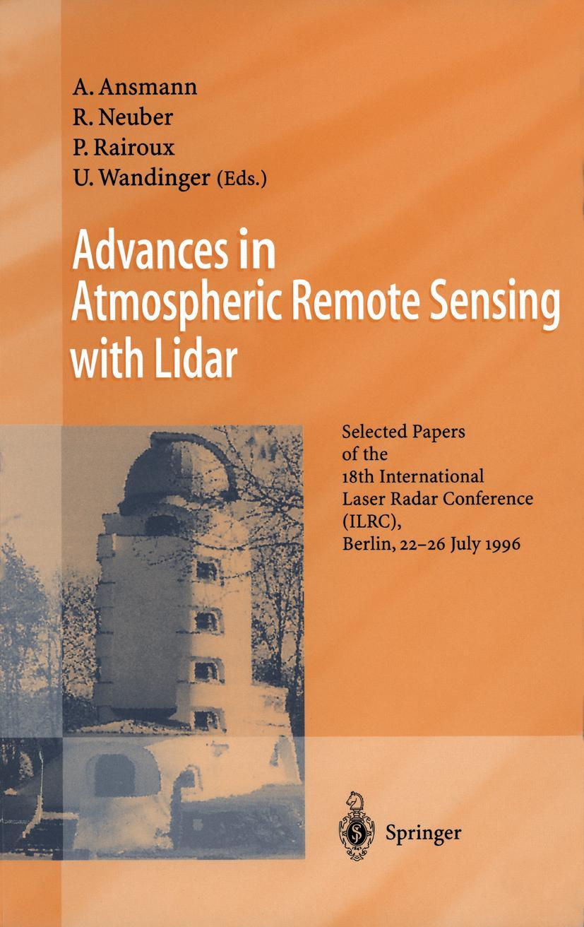 Vorderes Coverbild Advances in Atmospheric Remote Sensing with Lidar
