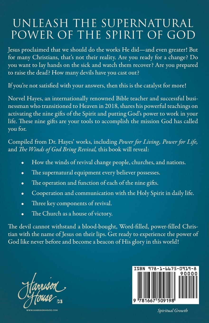 Rückseitencover Activating the Nine Gifts of the Spirit