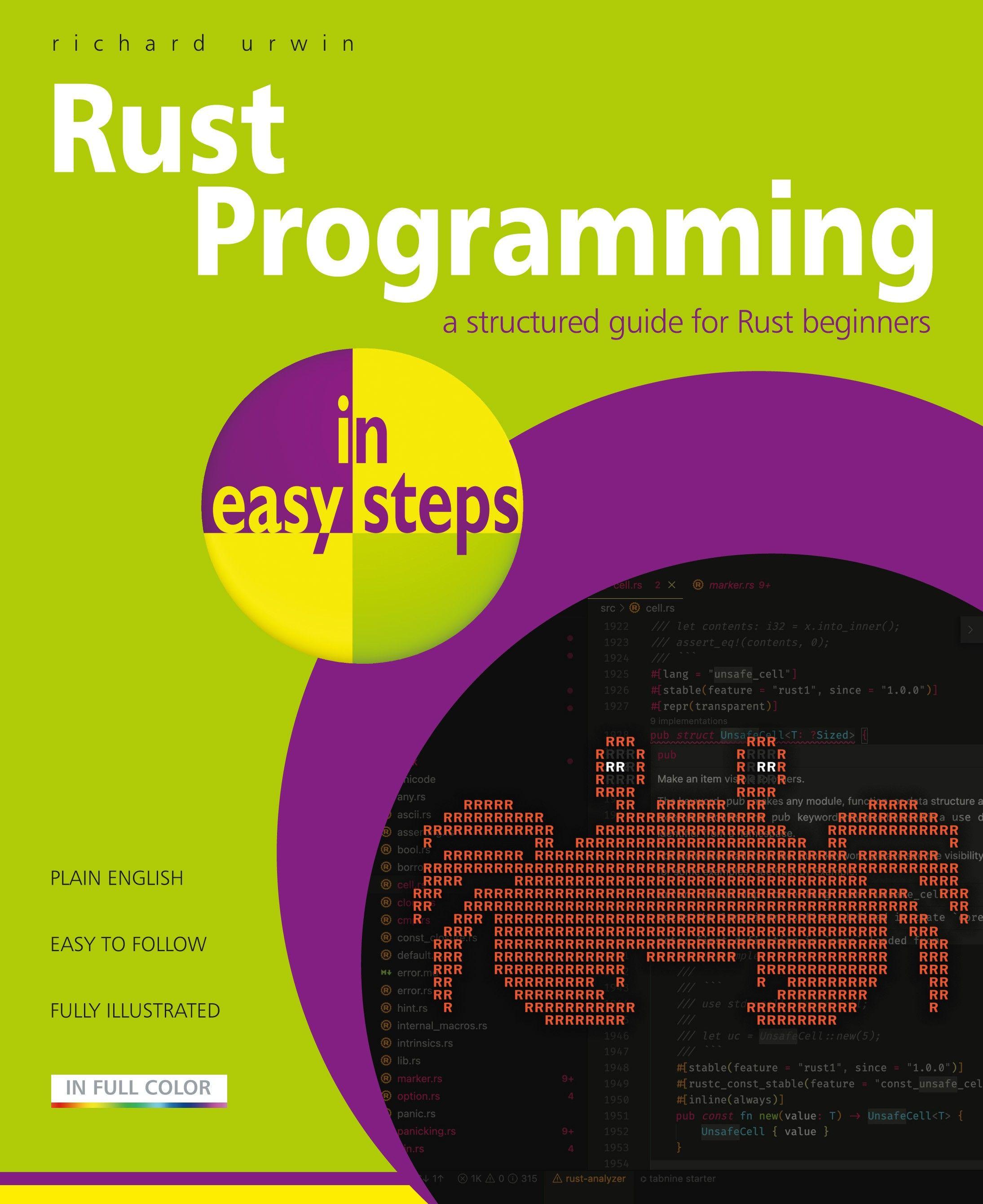 Vorderes Coverbild Rust Programming in Easy Steps