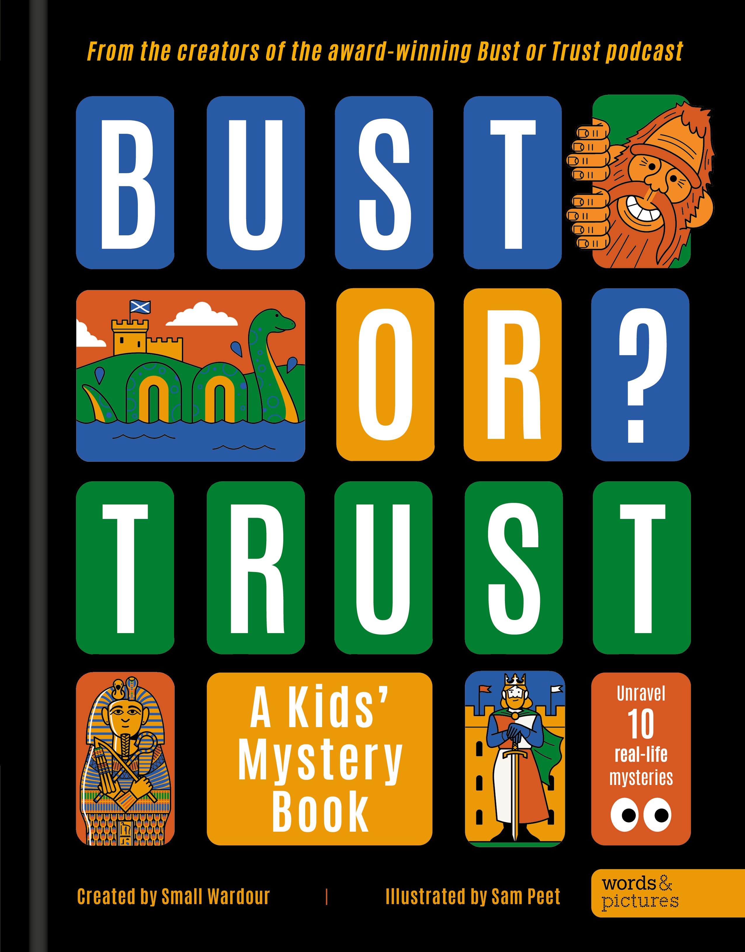 Vorderes Coverbild BUST OR TRUST: A Kids' Mystery Book