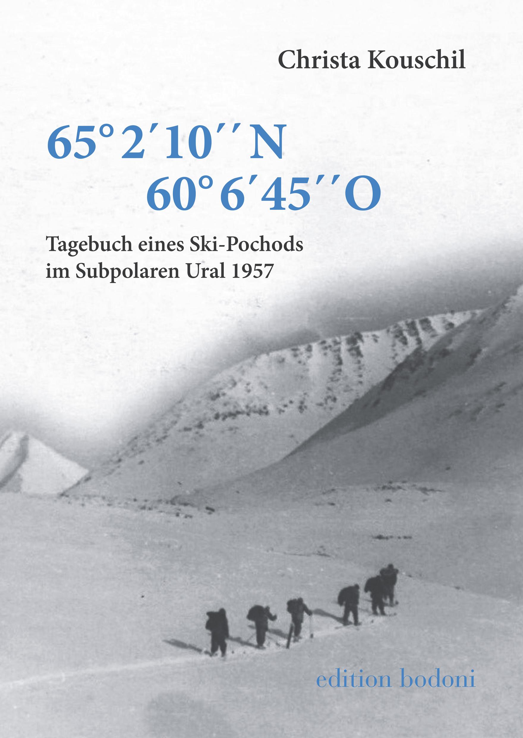 Vorderes Coverbild Tagebuch eines Ski-Pochods im Subpolaren Ural 1957