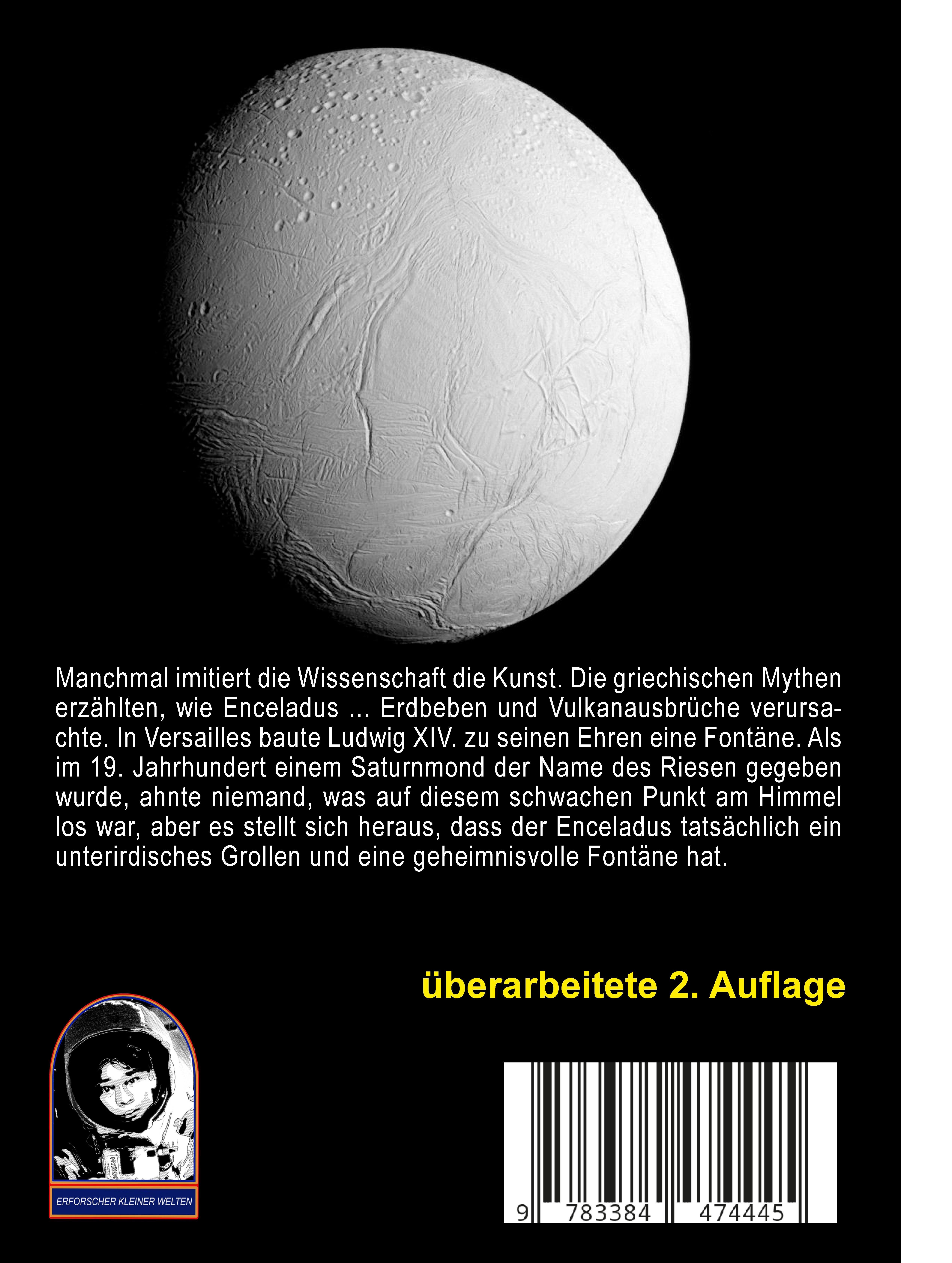Rückseitencover Enceladus: Island des Weltraums