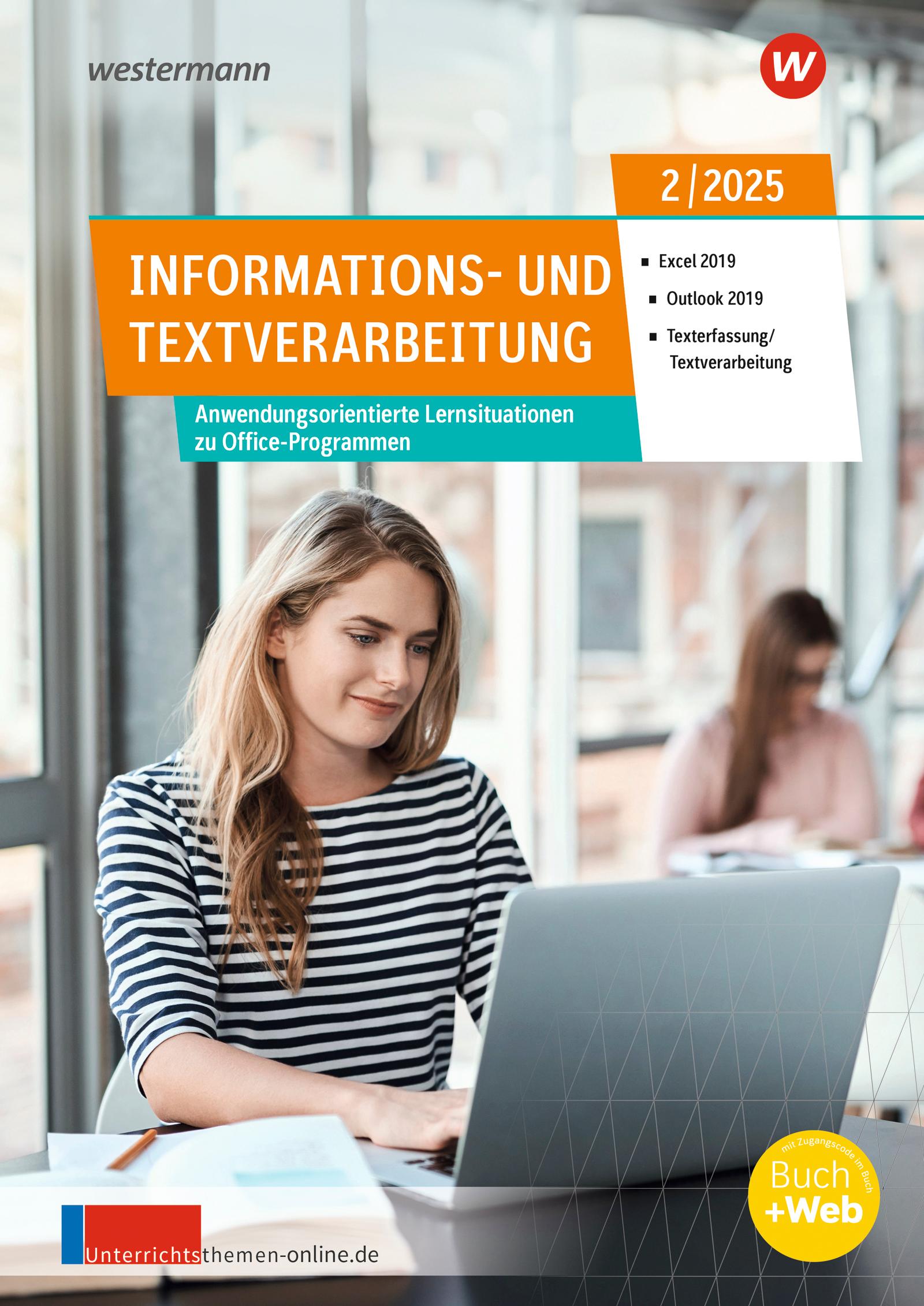 Vorderes Coverbild Unterrichtsthemen Informations- und Textverarbeitung. Ausgabe 2/2025