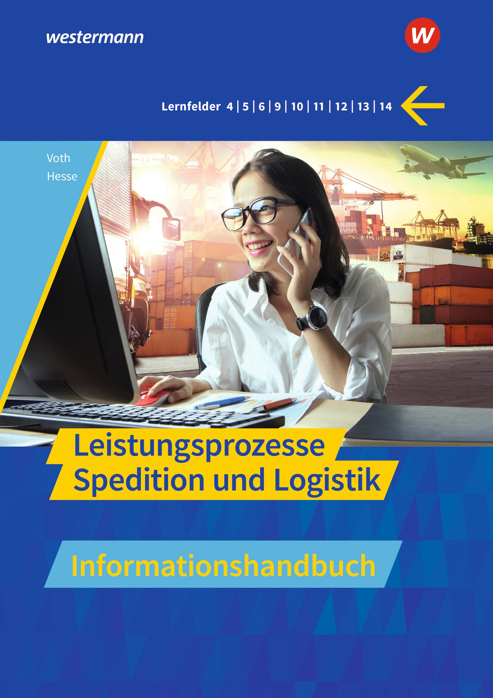 Vorderes Coverbild Spedition und Logistik. Leistungsprozesse Informationshandbuch