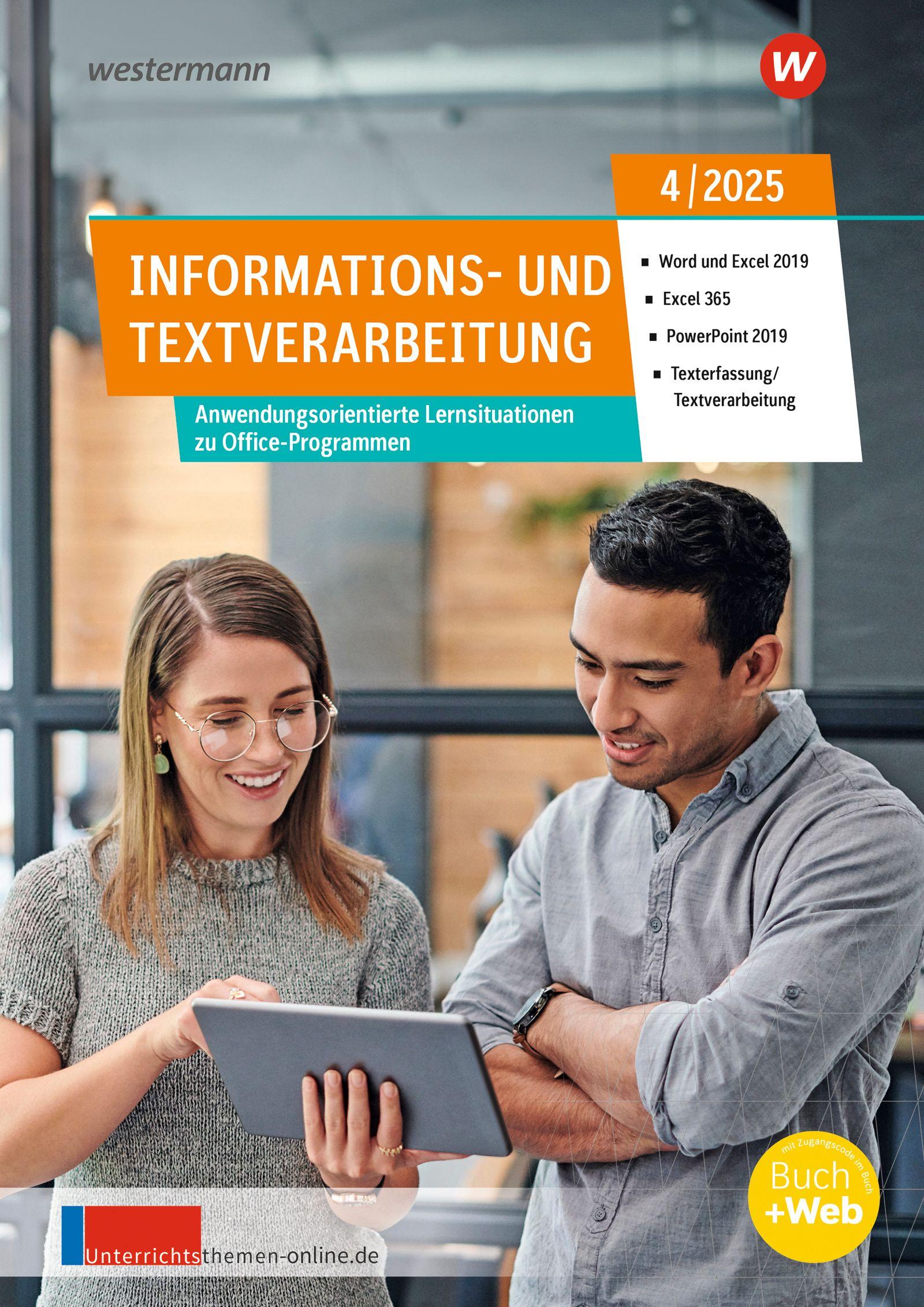 Vorderes Coverbild Unterrichtsthemen Informations- und Textverarbeitung