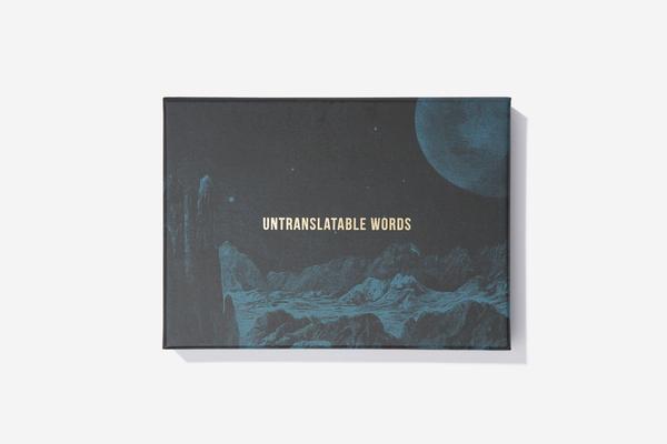 Vorderes Coverbild Untranslatable Words