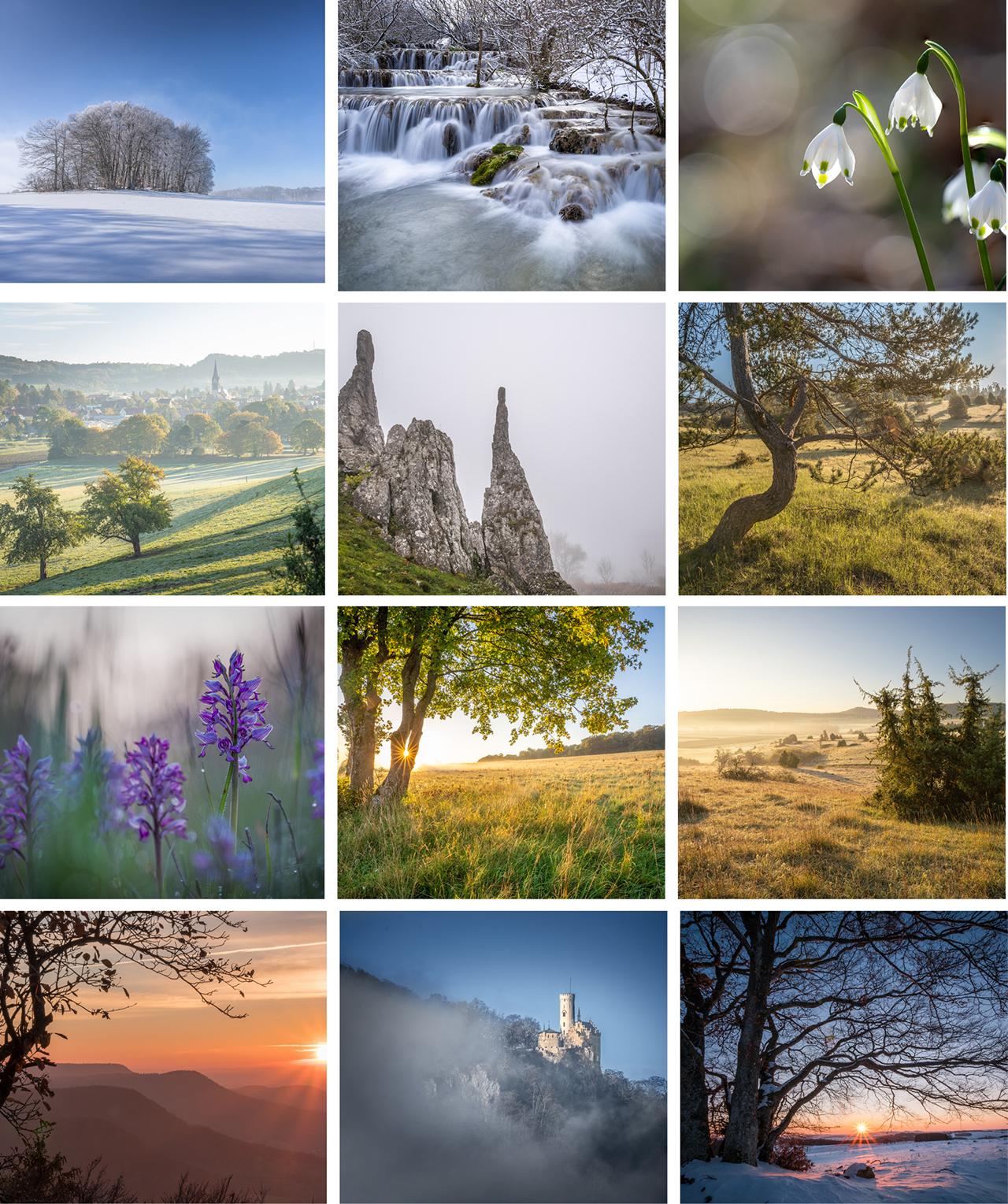 Rückseitencover So schön ist es auf der Schwäbischen Alb 2026