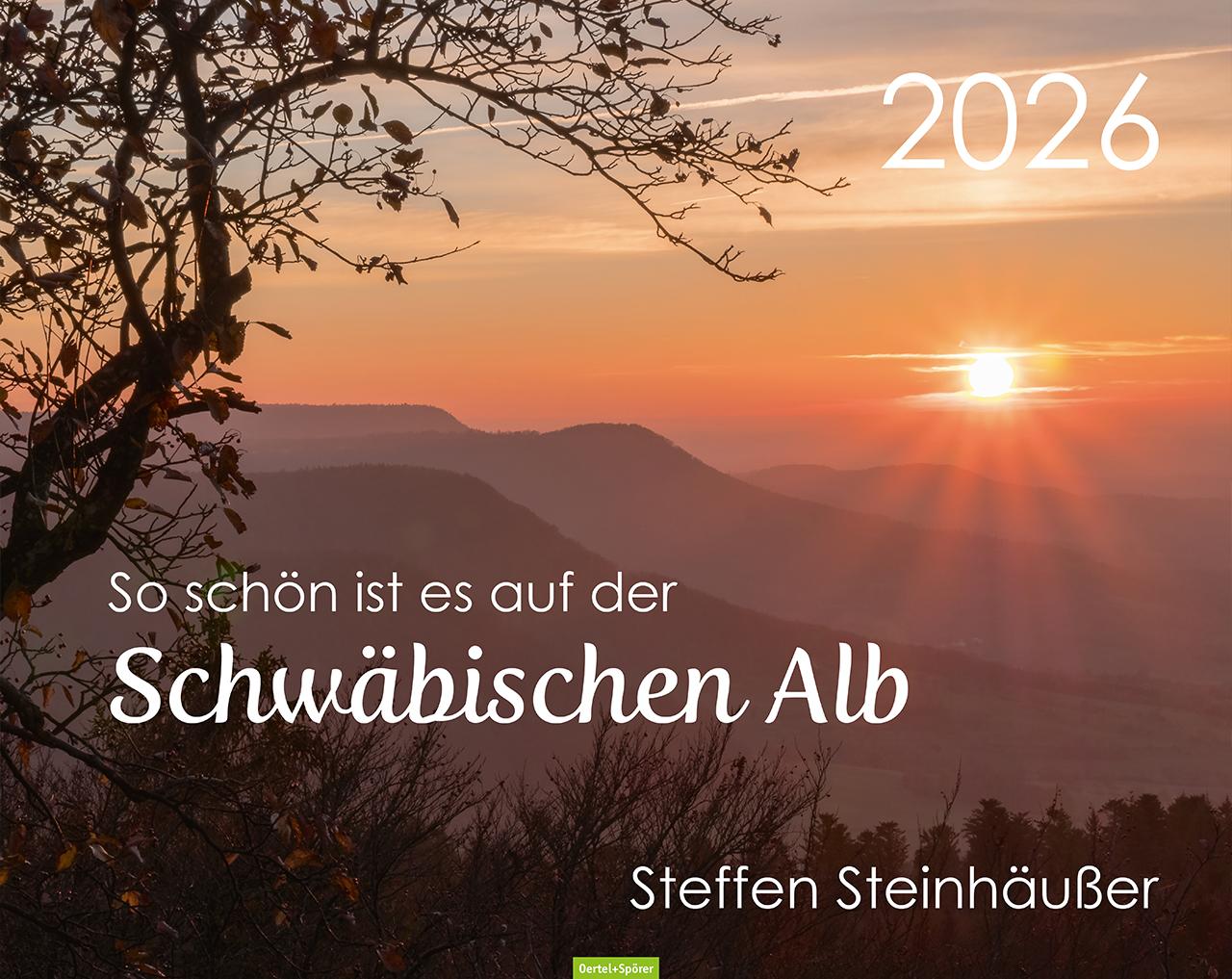Vorderes Coverbild So schön ist es auf der Schwäbischen Alb 2026
