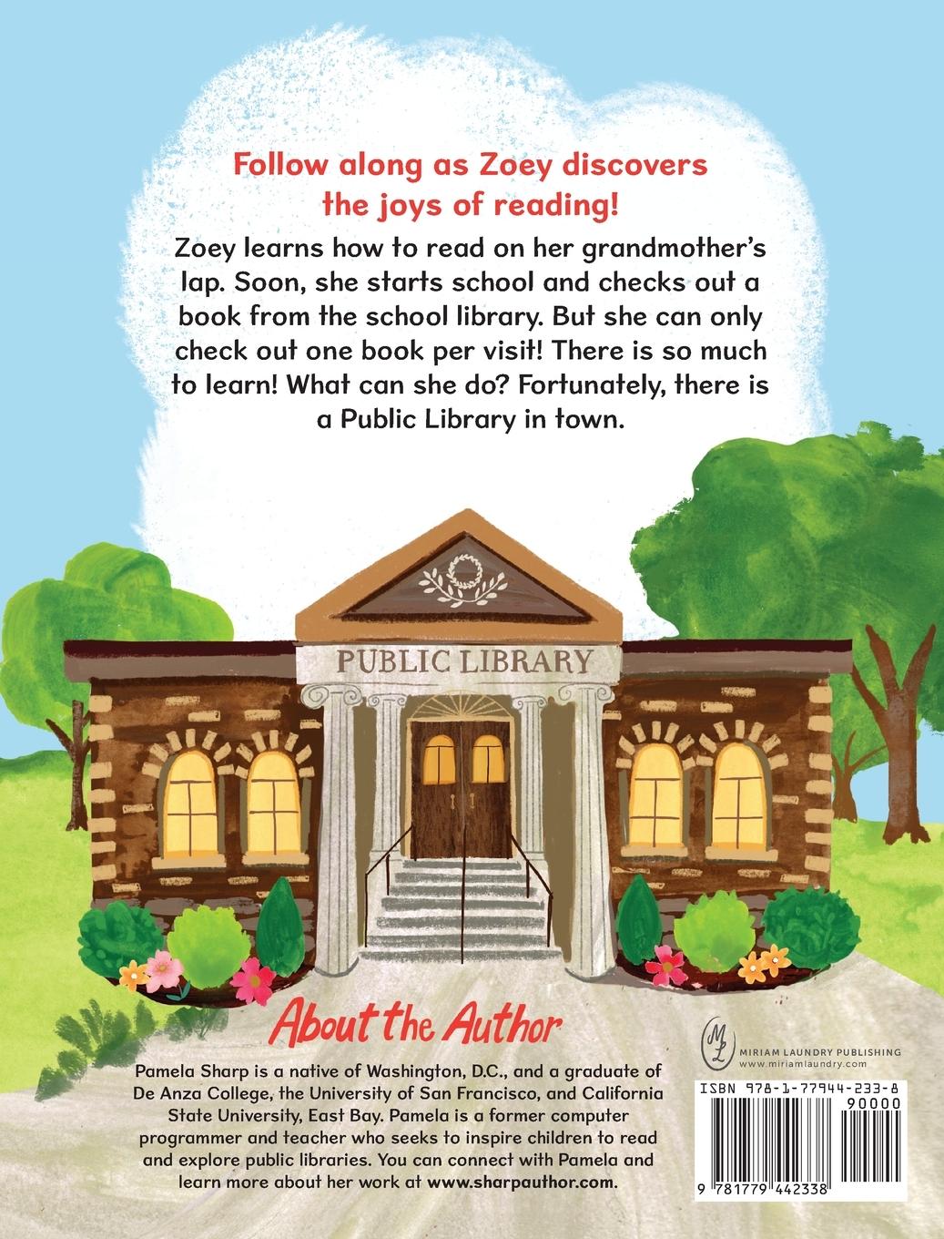 Rückseitencover Zoey and the Library