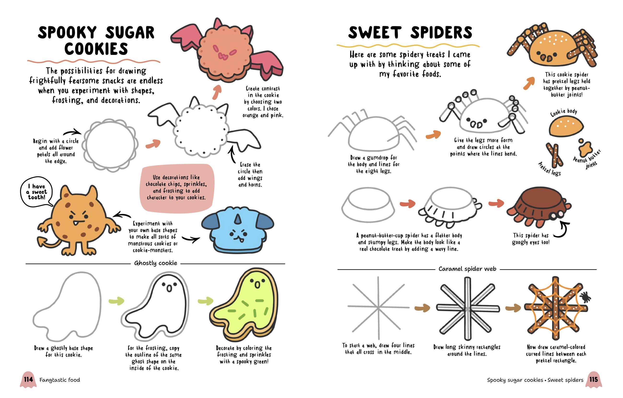 Beispielinhalt (Bild) How to Draw Cute Spooky Stuff