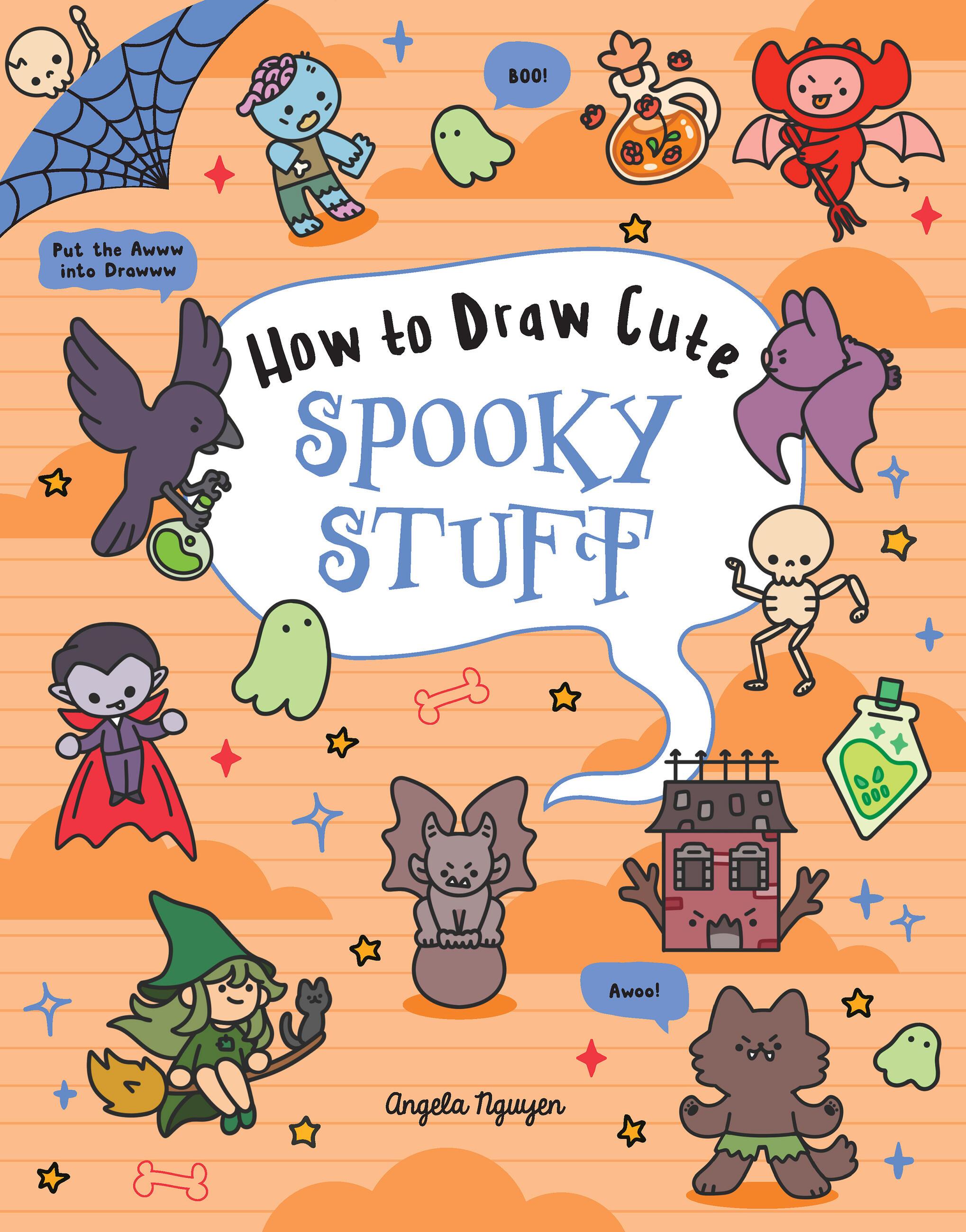 Vorderes Coverbild How to Draw Cute Spooky Stuff