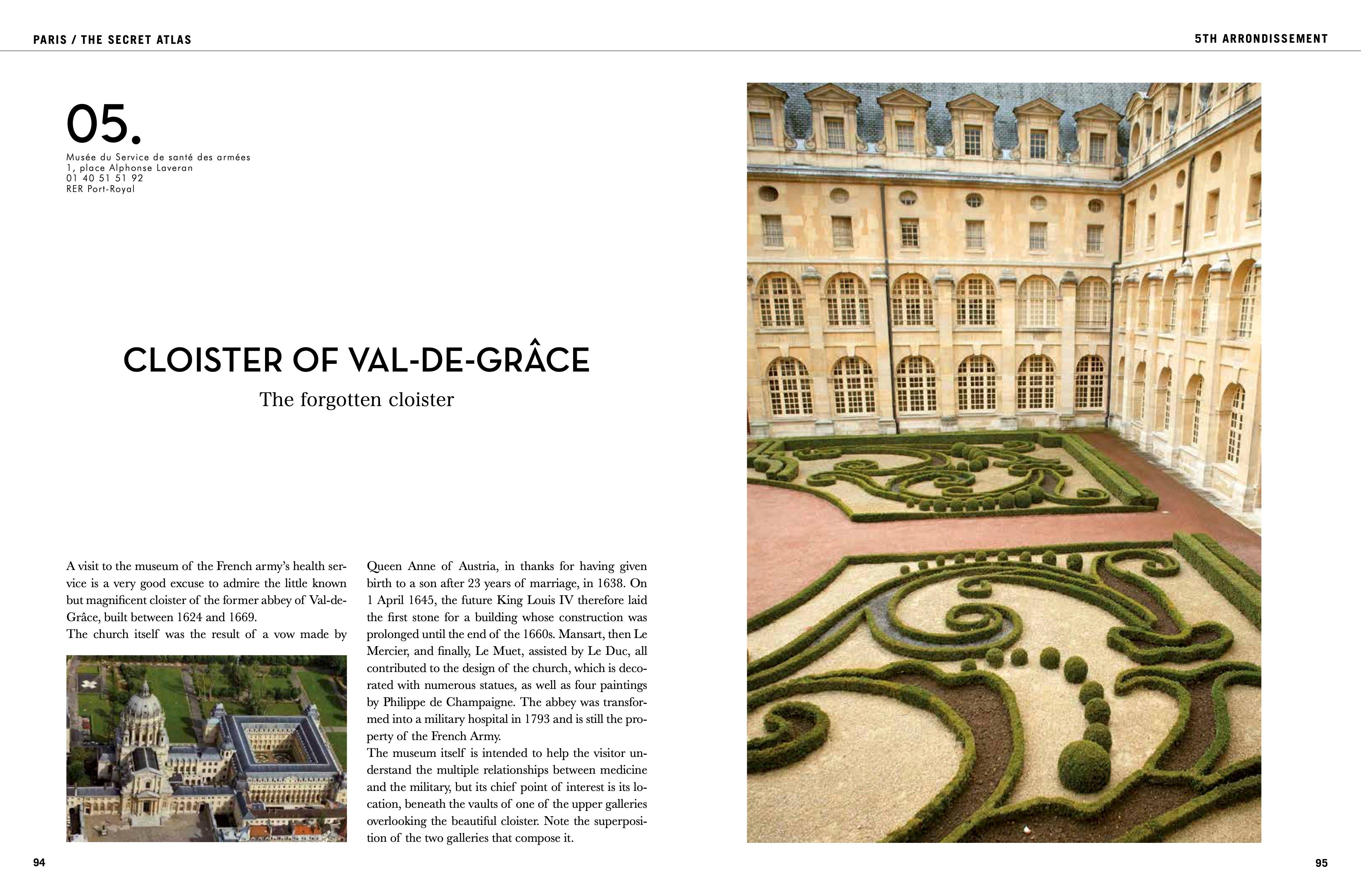 Beispielinhalt (Bild) Paris - The Secret Atlas