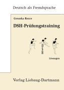 Vorderes Coverbild DSH-Prüfungstraining. Lösungsbuch