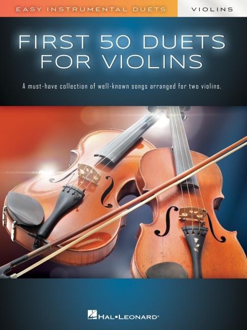 Vorderes Coverbild First 50 Duets for Two Violins - Easy Instrumental Duets