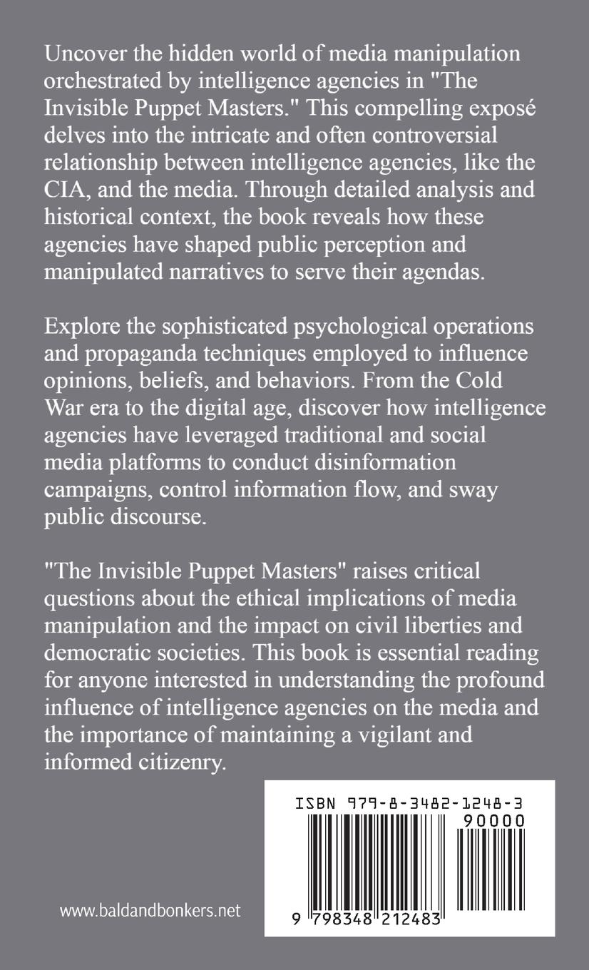 Rückseitencover The Invisible Puppet Masters