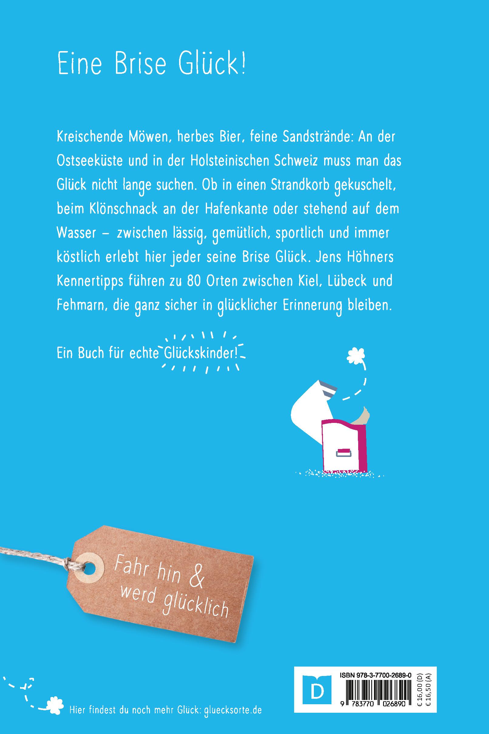 Rückseitencover Glücksorte an der Ostsee