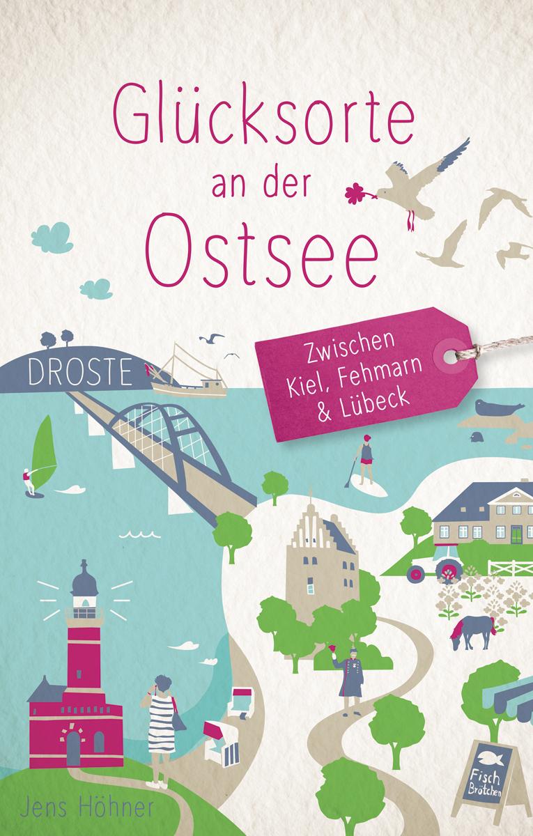 Vorderes Coverbild Glücksorte an der Ostsee
