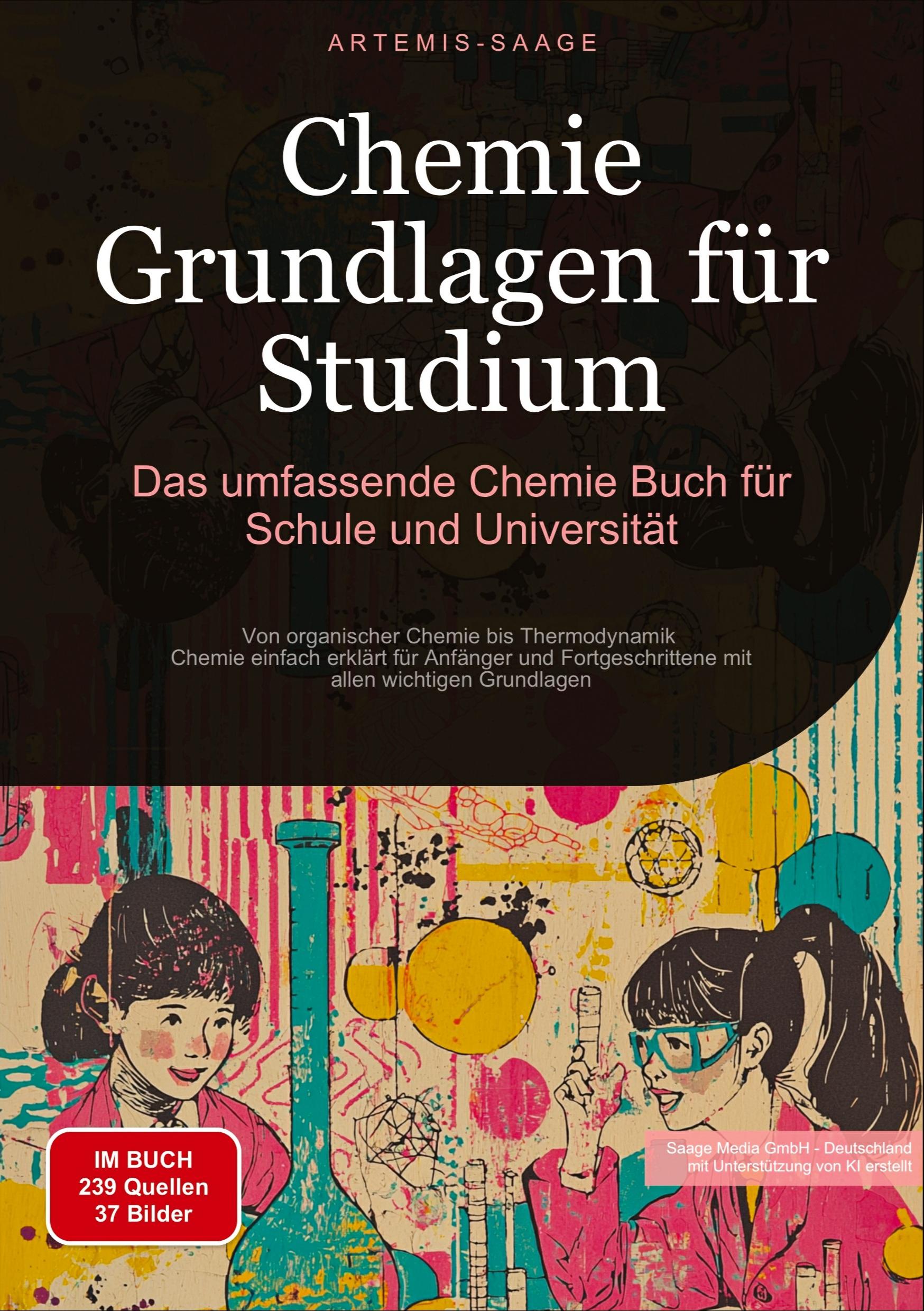 Vorderes Coverbild Chemie Grundlagen für Studium: Das umfassende Chemie Buch für Schule und Universität