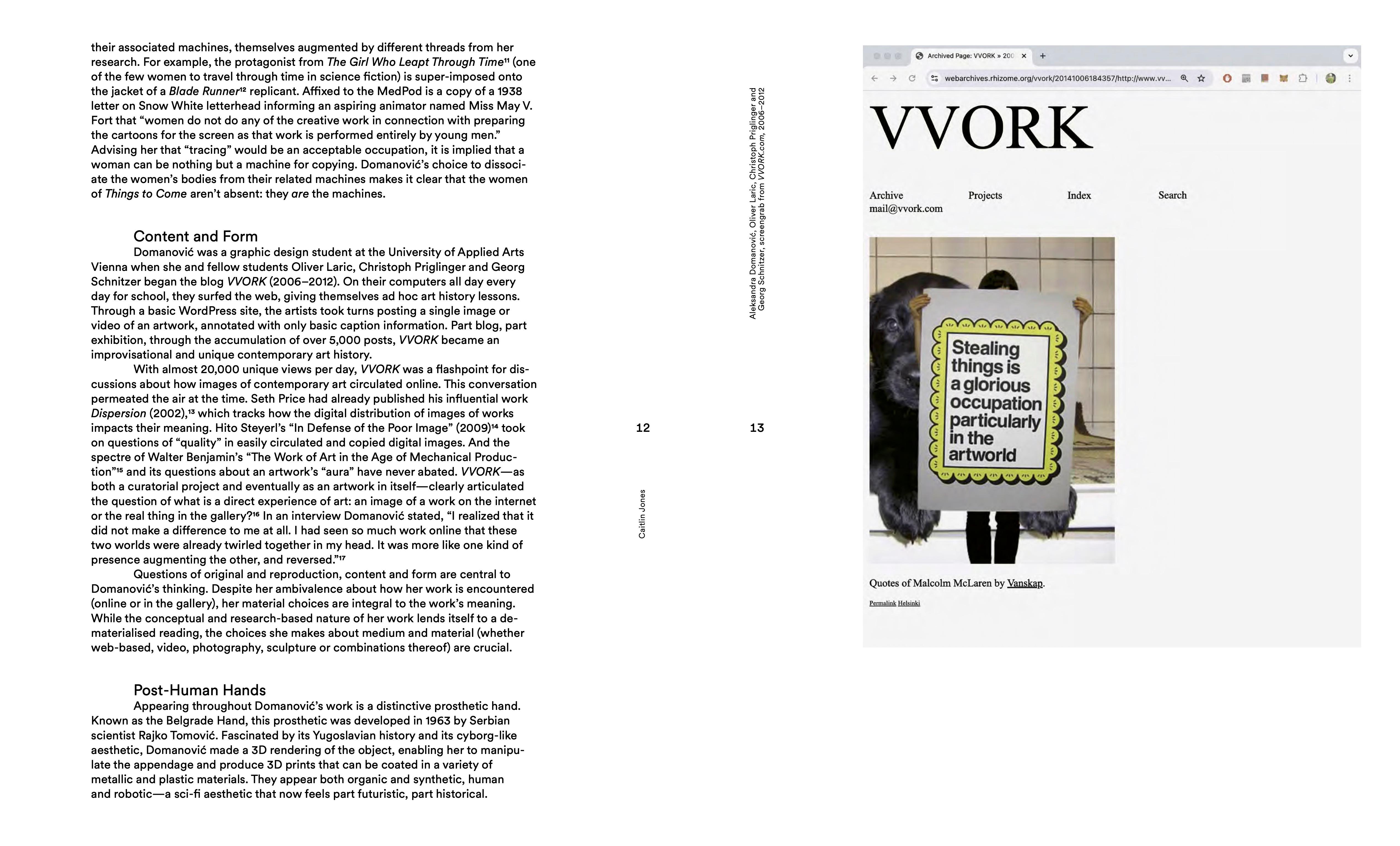 Beispielinhalt (Bild) Aleksandra Domanovi¿