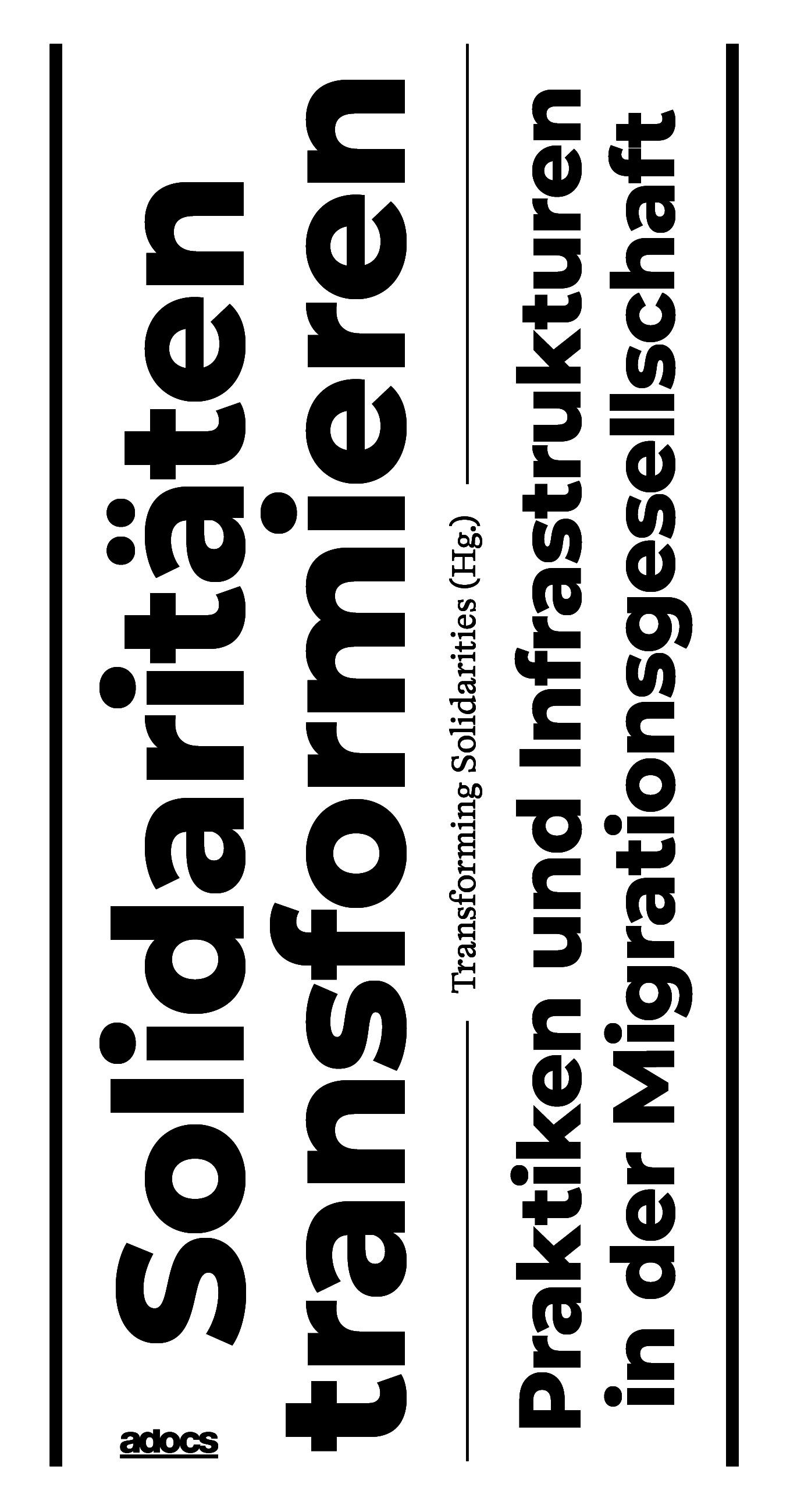 Vorderes Coverbild Solidaritäten transformieren