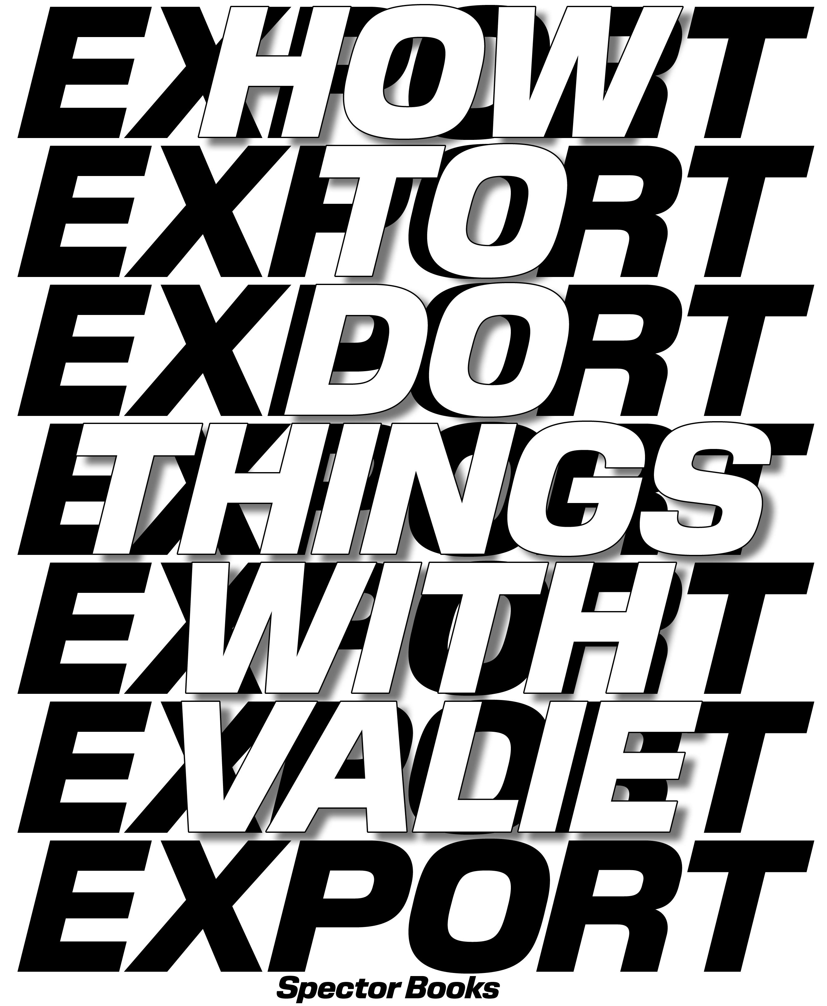 Vorderes Coverbild How to Do Things with VALIE EXPORT (English Edition)