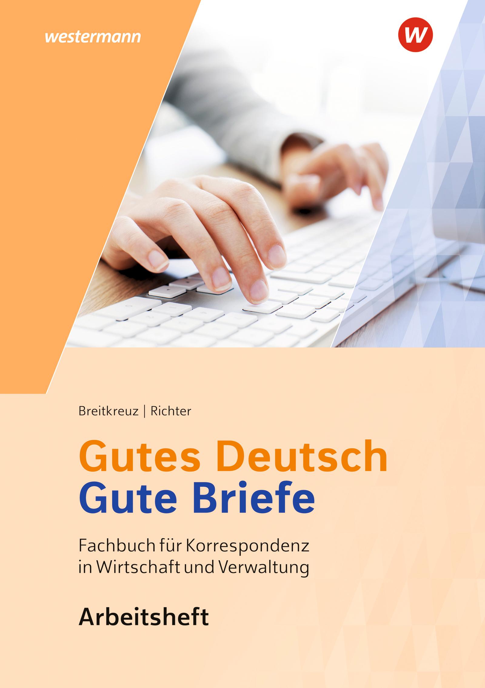 Vorderes Coverbild Gutes Deutsch - Gute Briefe. Arbeitsheft